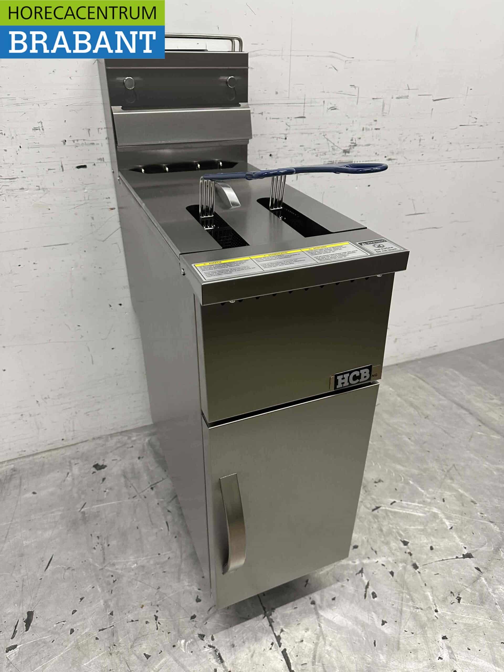 HCB RVS Friteuse frituur 15 liter Premium-line GAS Horeca - Afbeelding 3