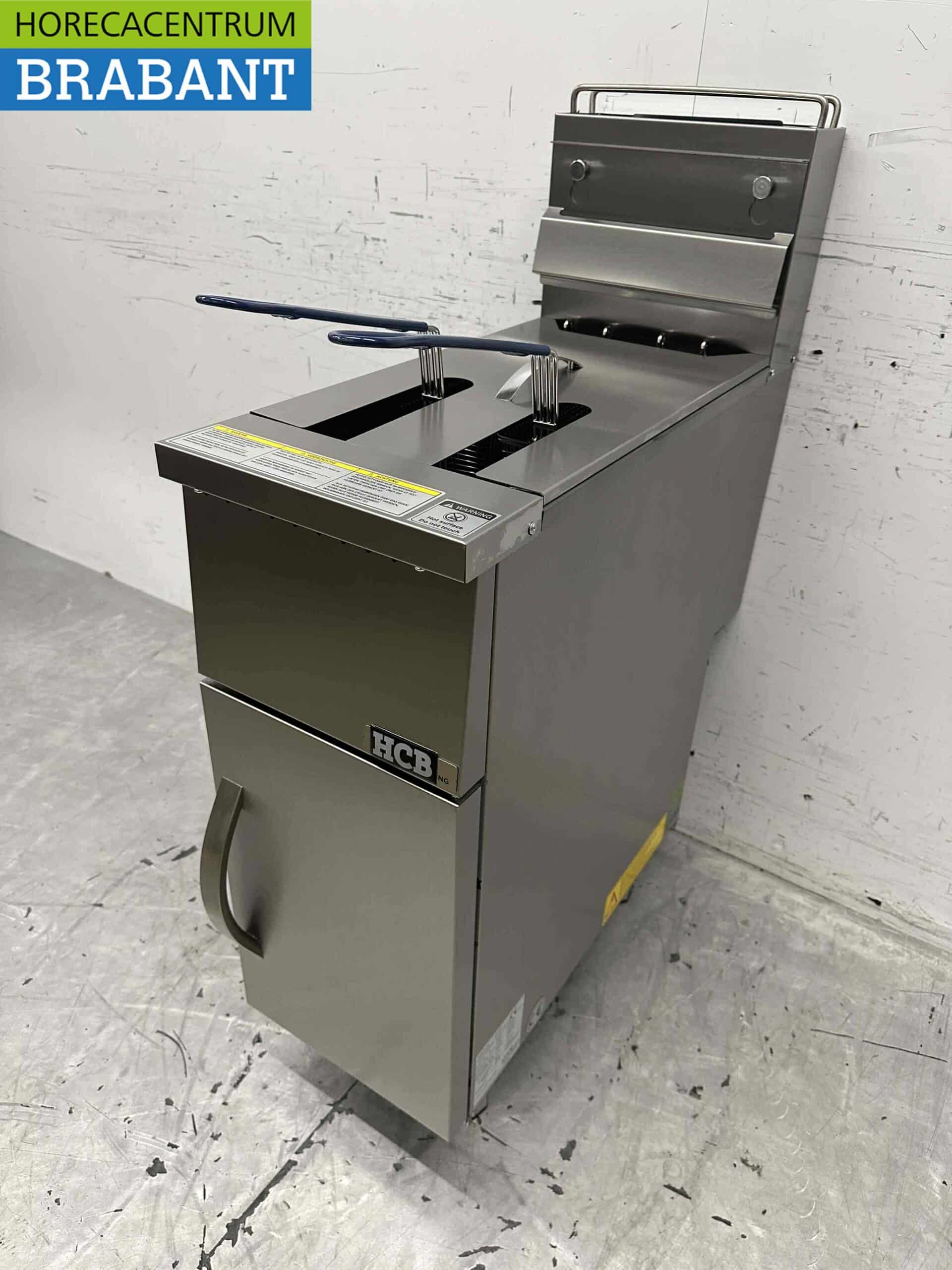 HCB RVS Friteuse frituur 15 liter Premium-line GAS Horeca - Afbeelding 4