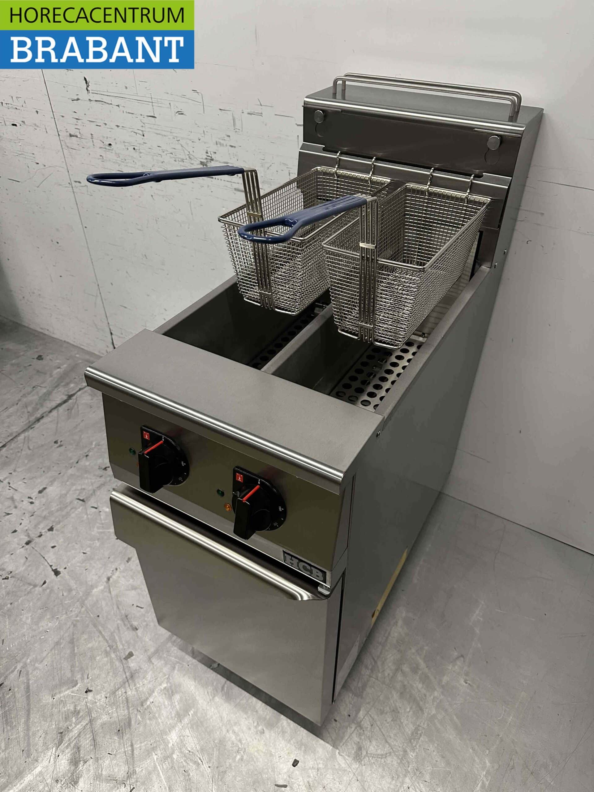 HCB RVS Friteuse frituur 15 liter Premium-line GAS Horeca - Afbeelding 6