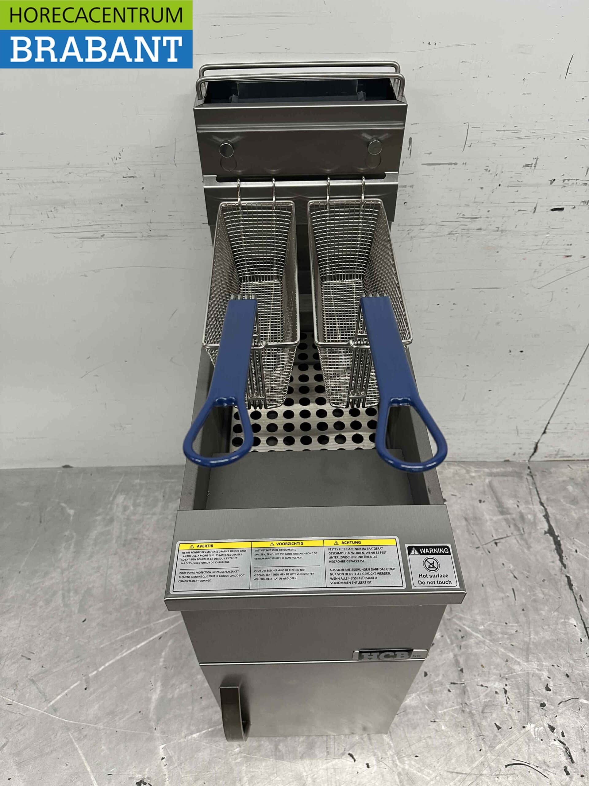 HCB RVS Friteuse frituur 15 liter Premium-line GAS Horeca - Afbeelding 8