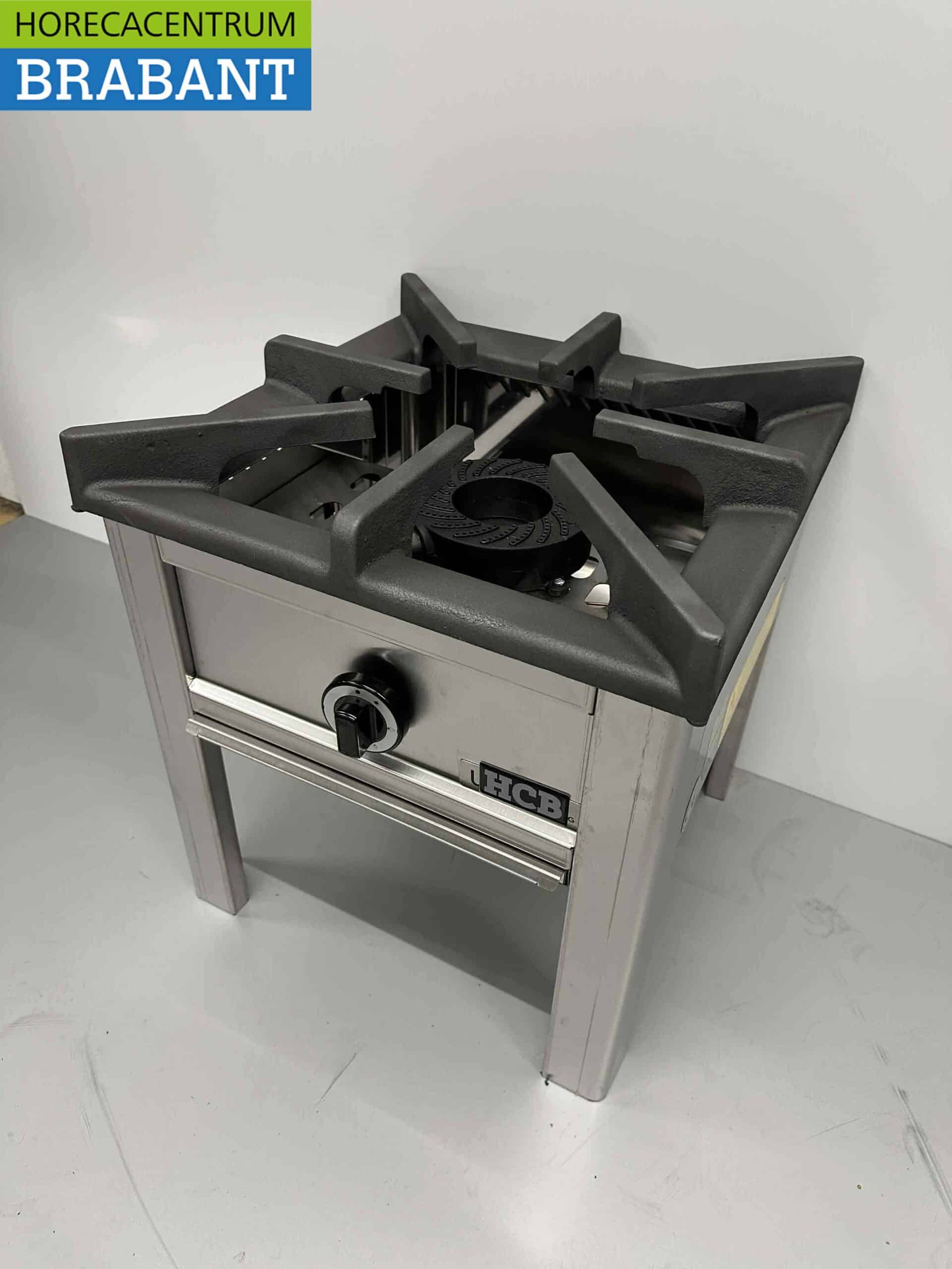 HCB RVS Hokker Wokbrander Wok Premium-line 10 kW Horeca - Afbeelding 2