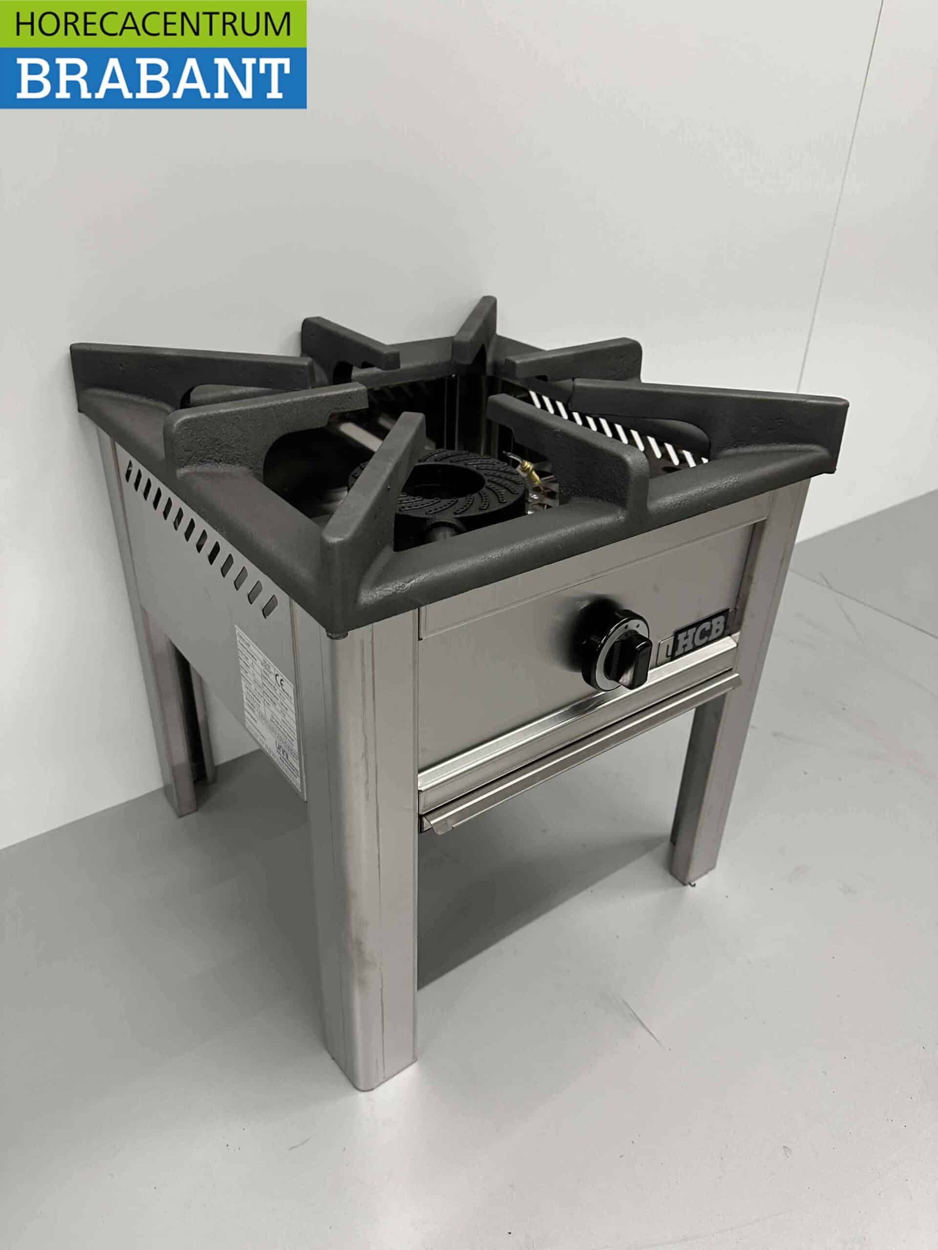 HCB RVS Hokker Wokbrander Wok Premium-line 10 kW Horeca - Afbeelding 3