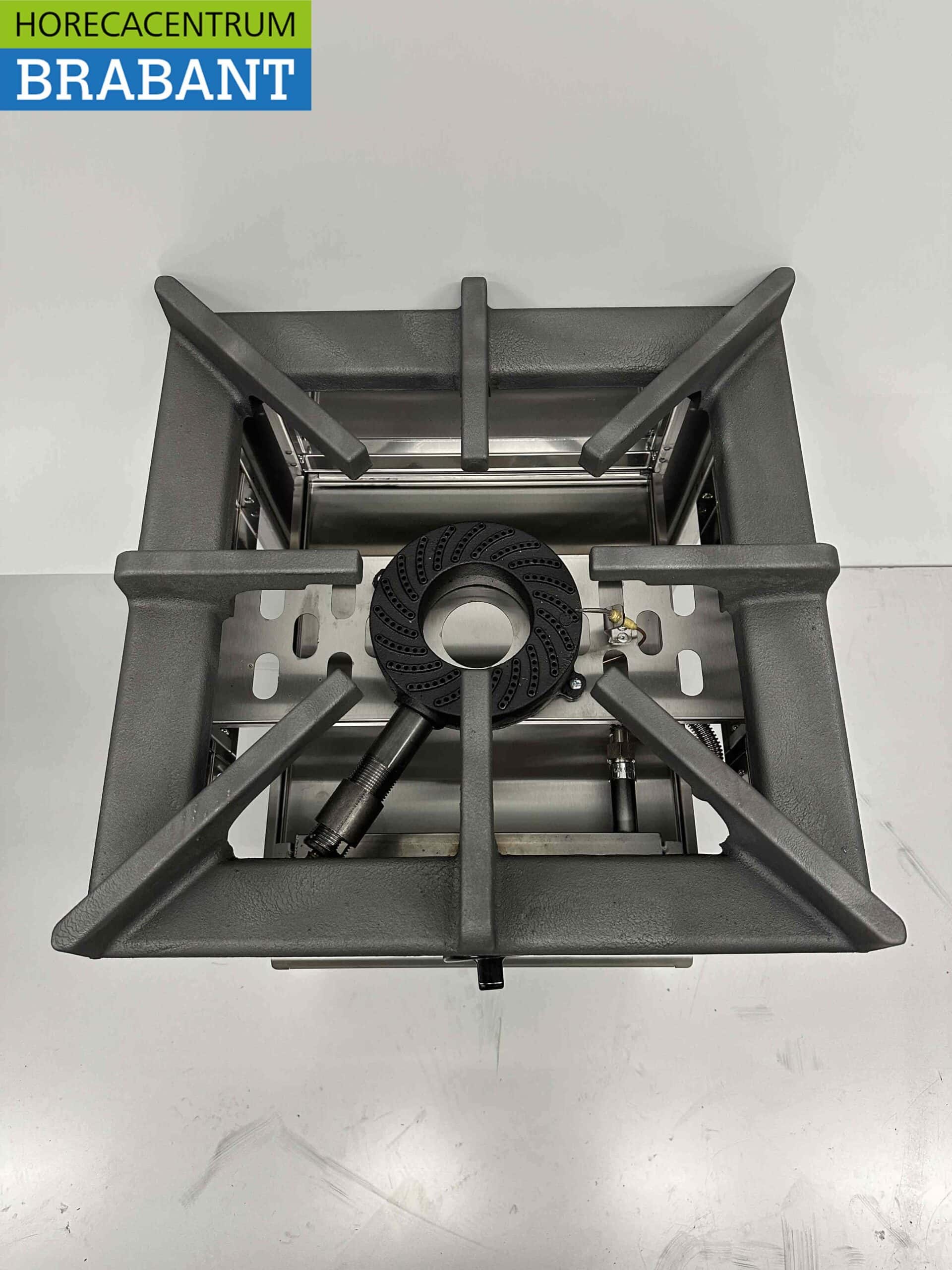 HCB RVS Hokker Wokbrander Wok Premium-line 10 kW Horeca - Afbeelding 5
