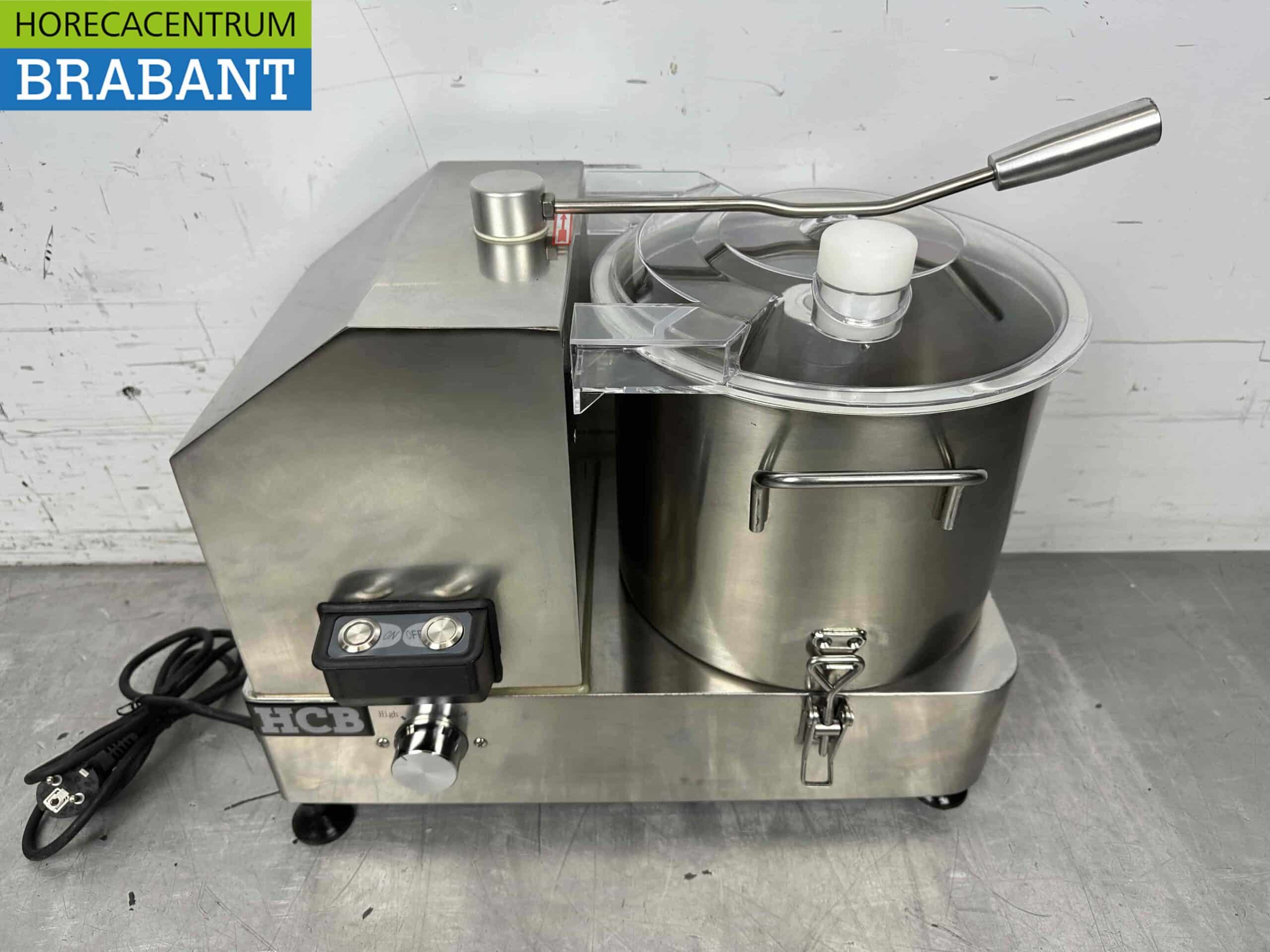 HCB RVS Cutter / Keukenmachine / Groentecutter 9 liter 230V Horeca