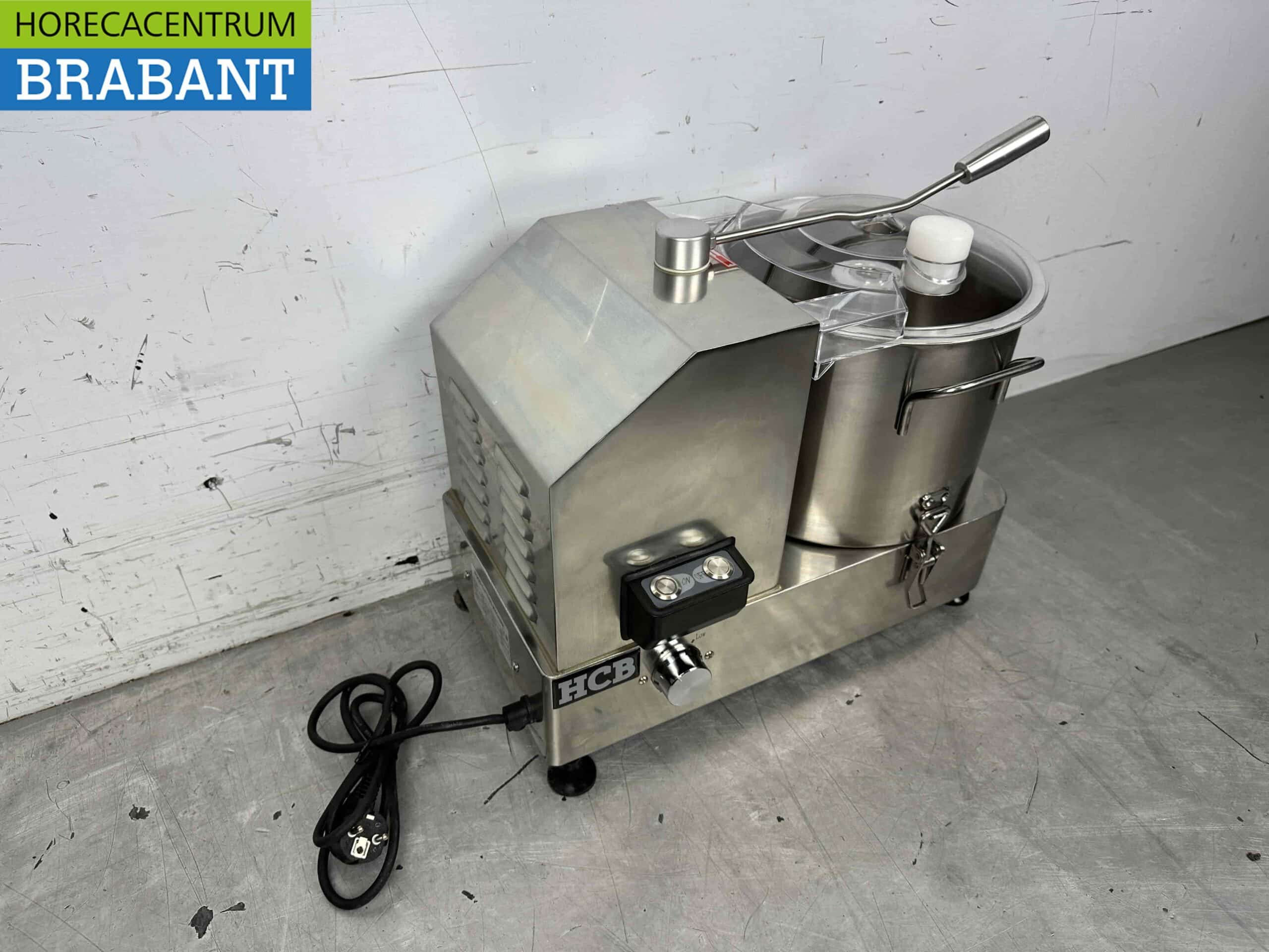 HCB RVS Cutter / Keukenmachine / Groentecutter 9 liter 230V Horeca - Afbeelding 3