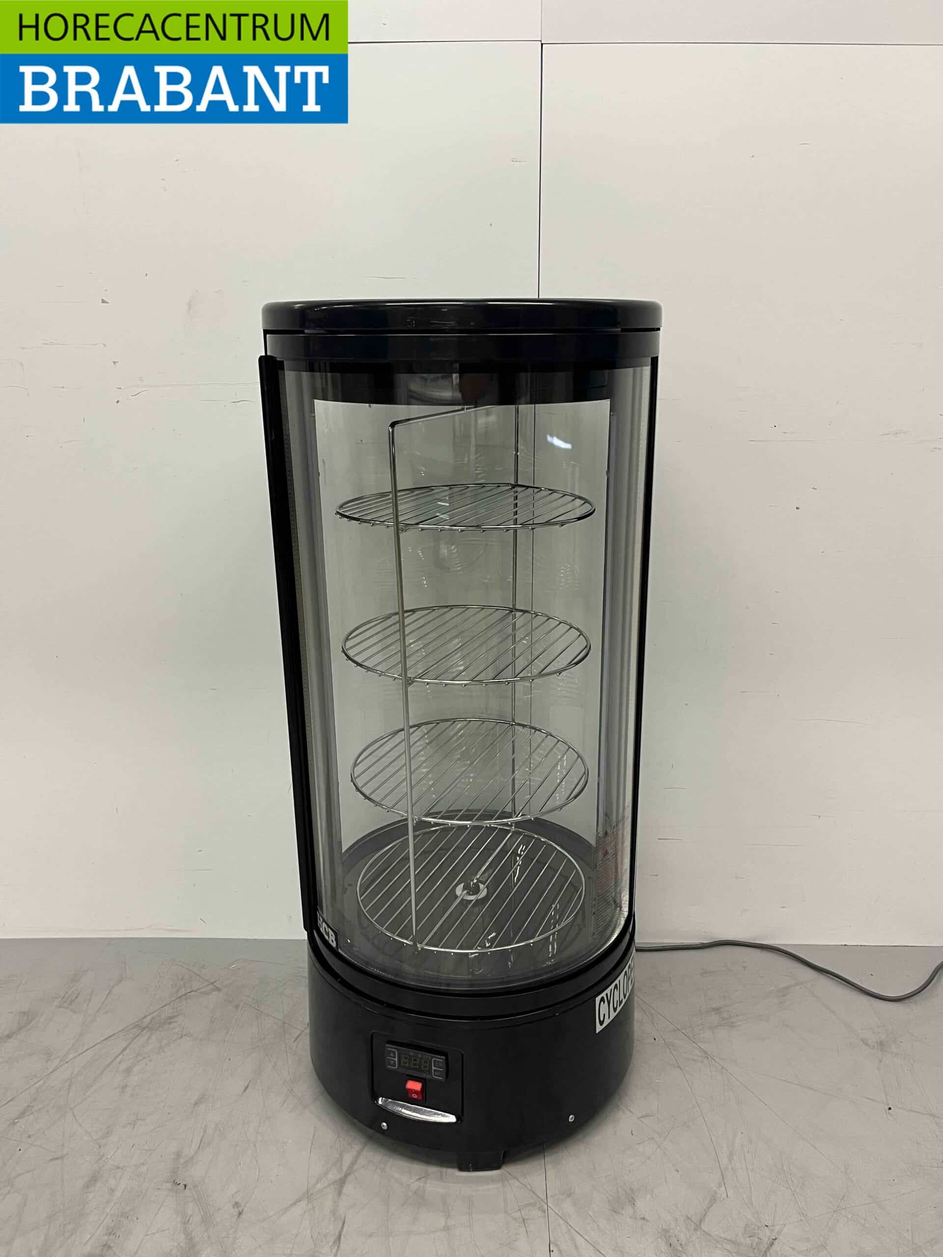 HCB Ronde koelvitrine Gebaksvitrine 72 liter 230V Horeca