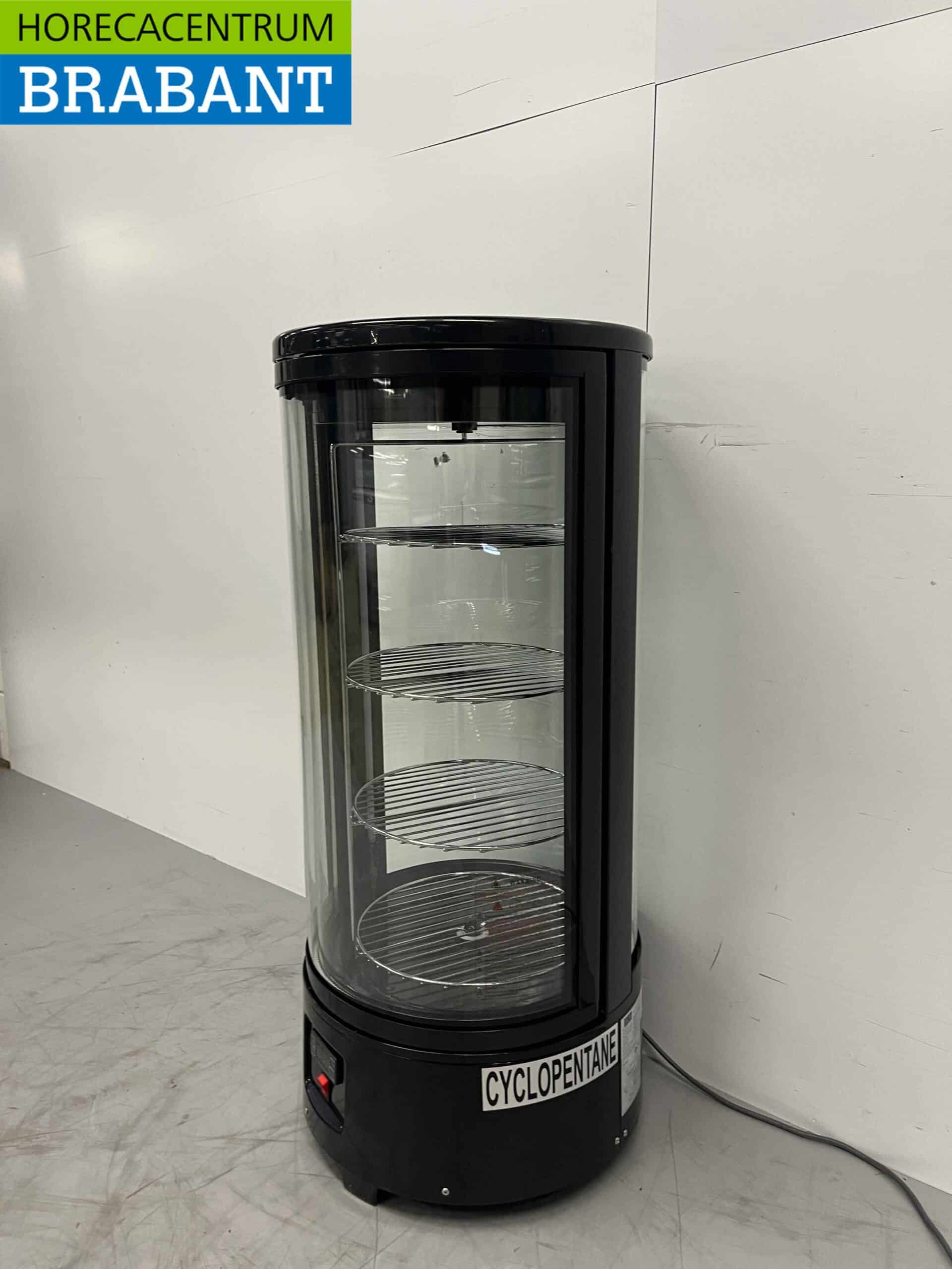 HCB Ronde koelvitrine Gebaksvitrine 72 liter 230V Horeca - Afbeelding 2