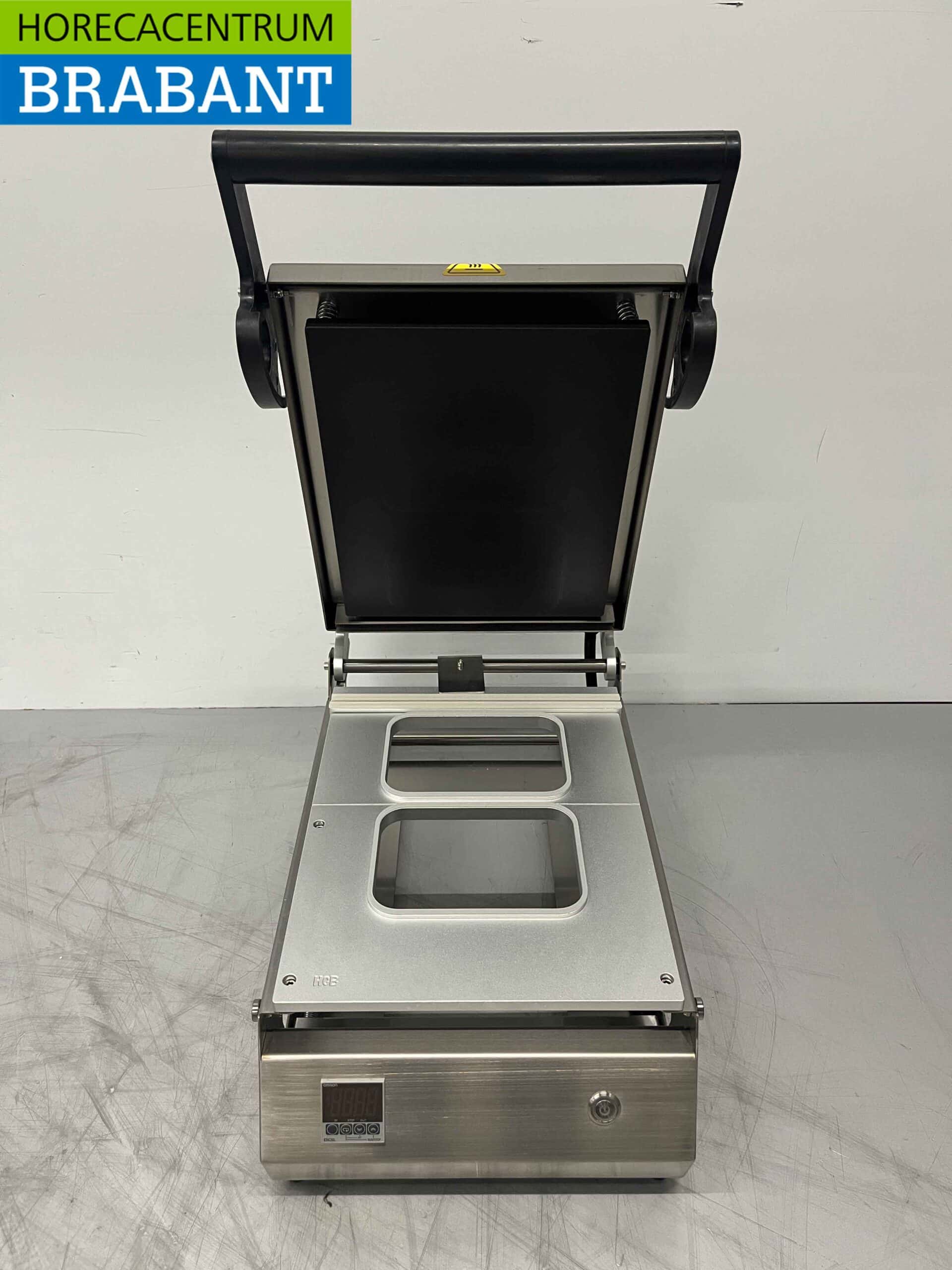 HCB Traysealer Topsealmachine Sealmachine met dubbele mal 187 x 137 mm 230V Horeca