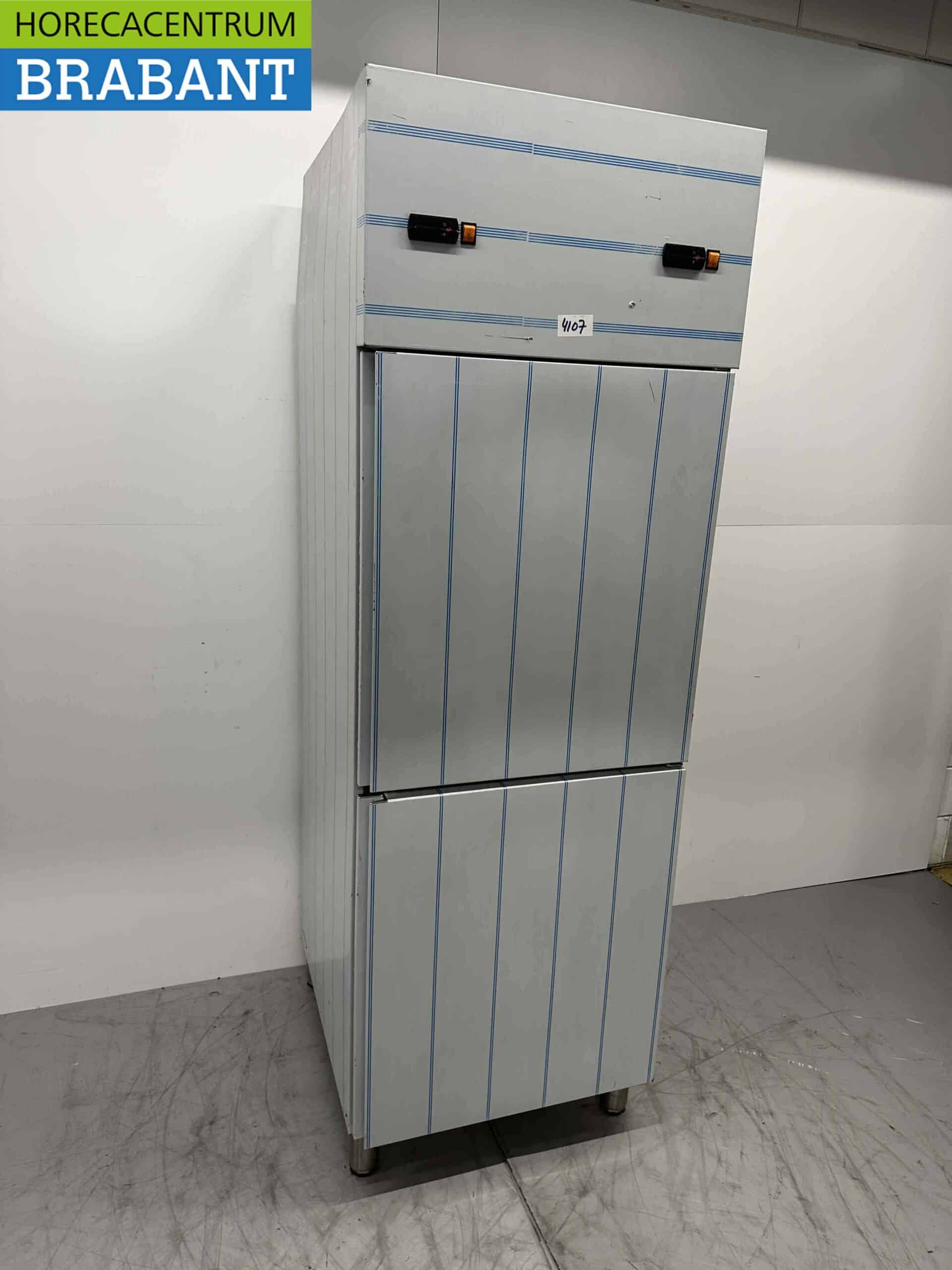 RVS Koel-vriescombinatie koelvriescombinatie 2 x 280 ltr 230V - Afbeelding 2