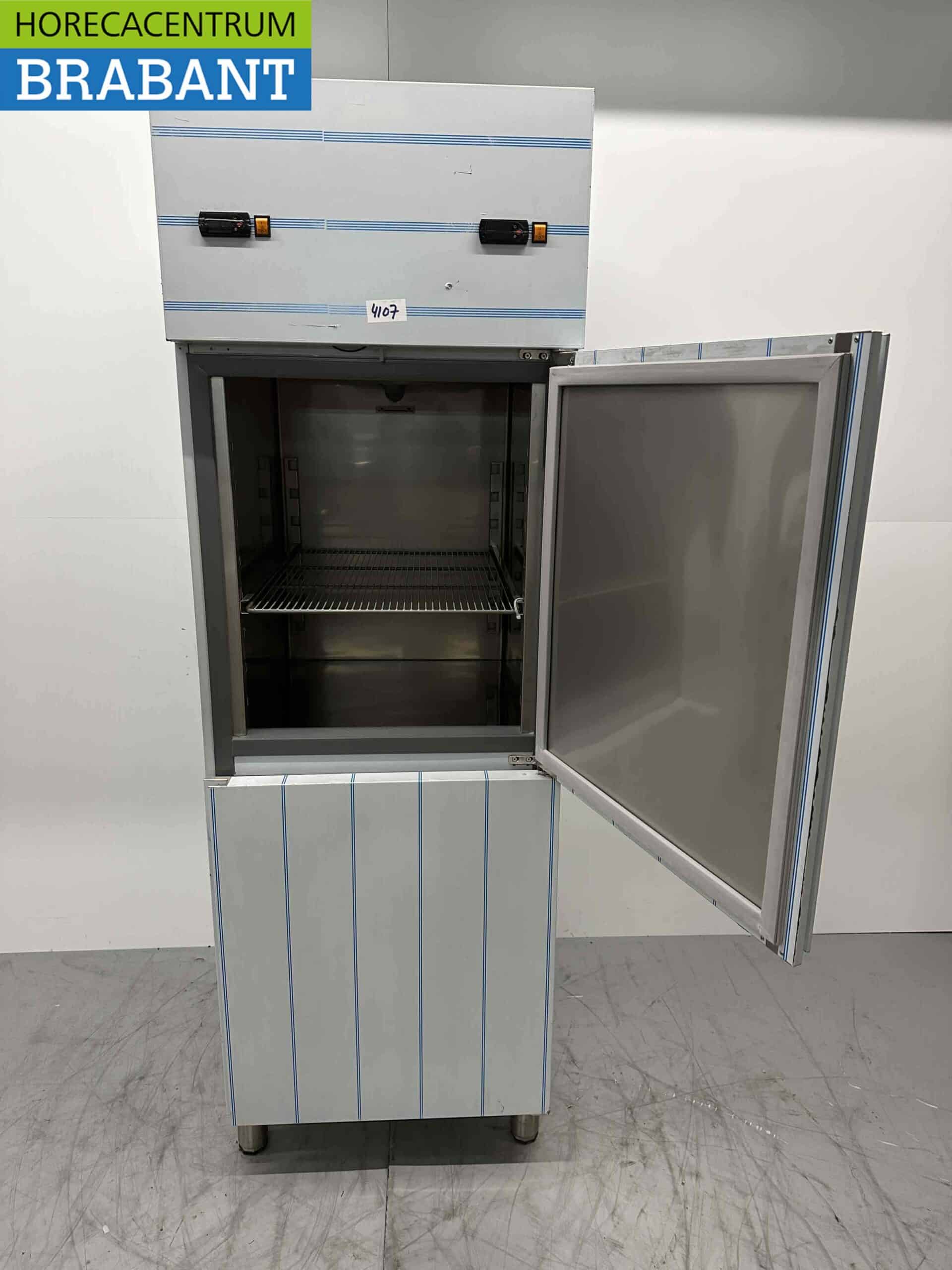 RVS Koel-vriescombinatie koelvriescombinatie 2 x 280 ltr 230V - Afbeelding 4