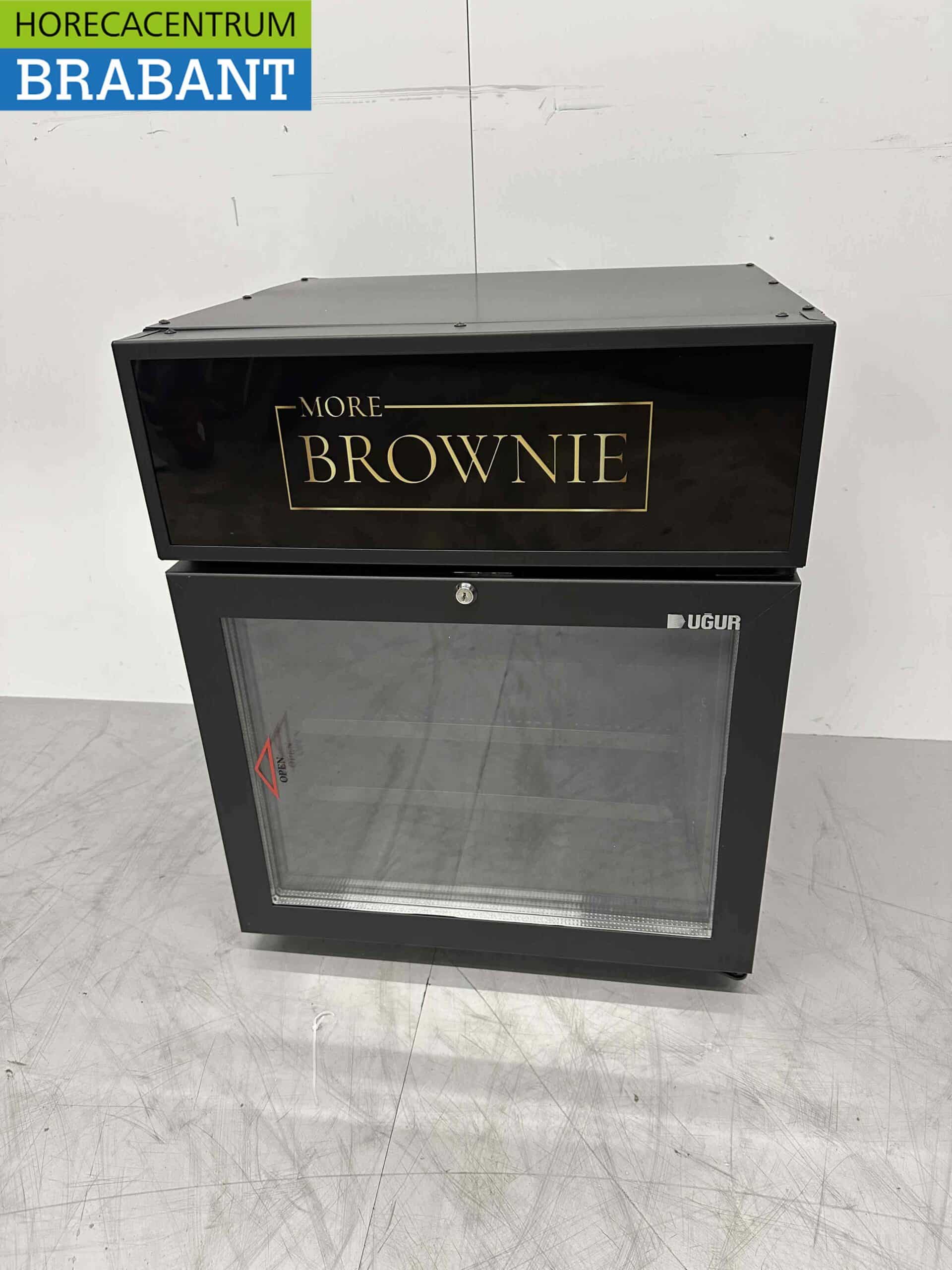Ugur UDD 65 DTKL Glasdeurvriezer Vrieskast Glazen deur 63 liter 230V Horeca