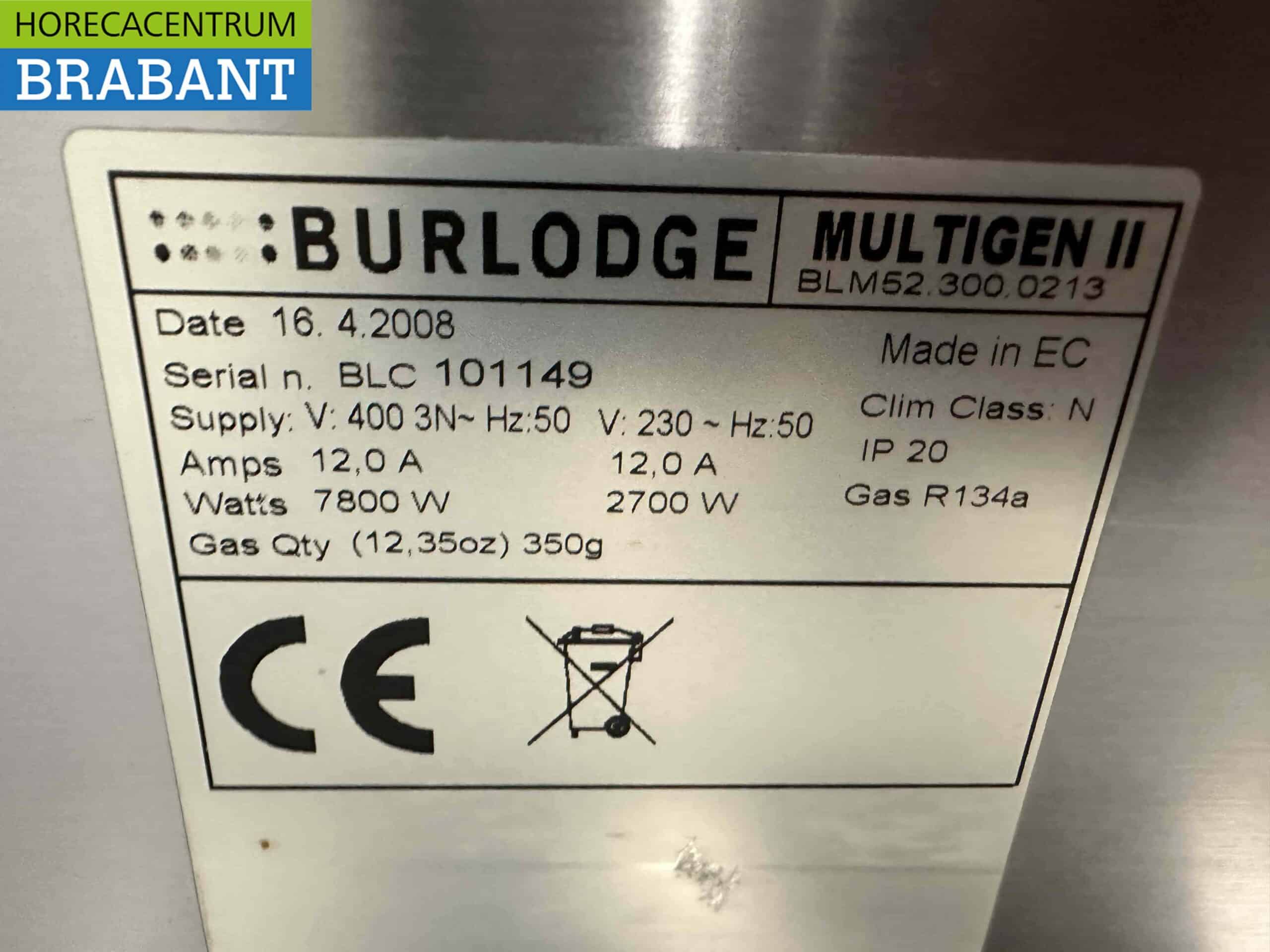 RVS Burlodge Cateringwagen verwarmd en gekoeld 8 x 1/1 GN 400V Horeca - Afbeelding 7