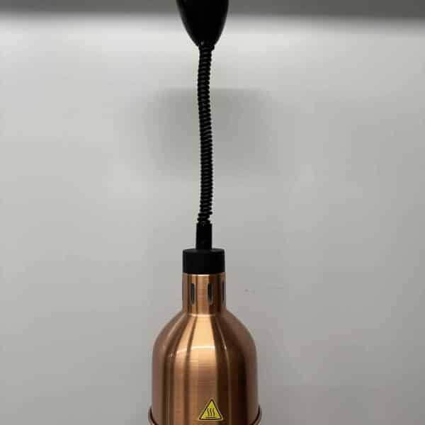 HCB Warmtelamp Warmhoudlamp Brons 175 mm 250 watt 230V Horeca