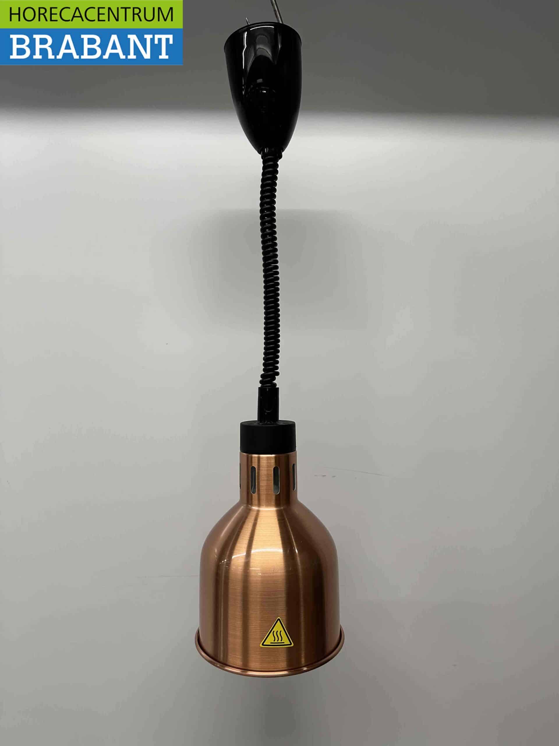 HCB Warmtelamp Warmhoudlamp Brons 175 mm 250 watt 230V Horeca
