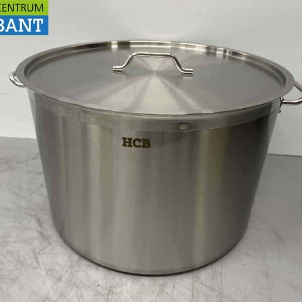 HCB RVS Soeppan Kookpan Pan Inductie 60 x 40 cm 113 liter Horeca