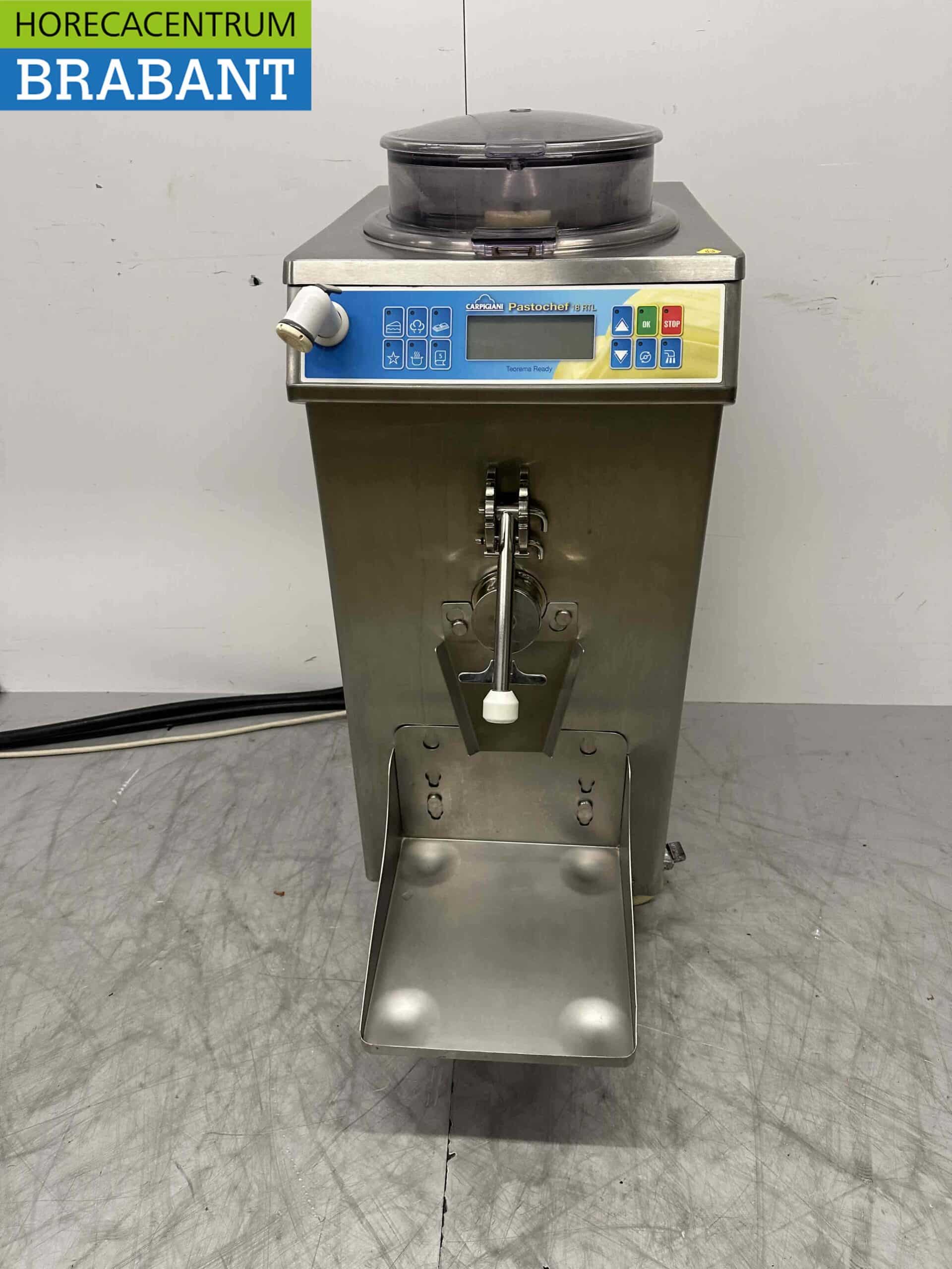 RVS Carpigiani Pastochef 18 RTL Pasteurisatie Pasteureer ketel 400V Horeca