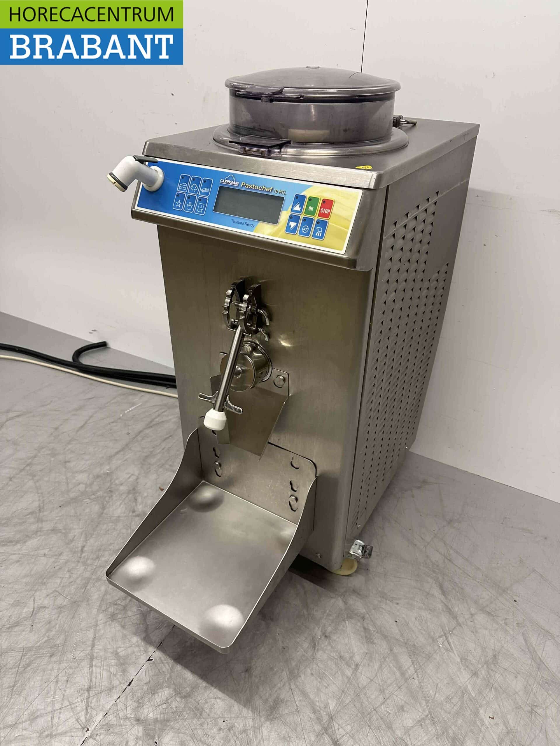 RVS Carpigiani Pastochef 18 RTL Pasteurisatie Pasteureer ketel 400V Horeca - Afbeelding 3