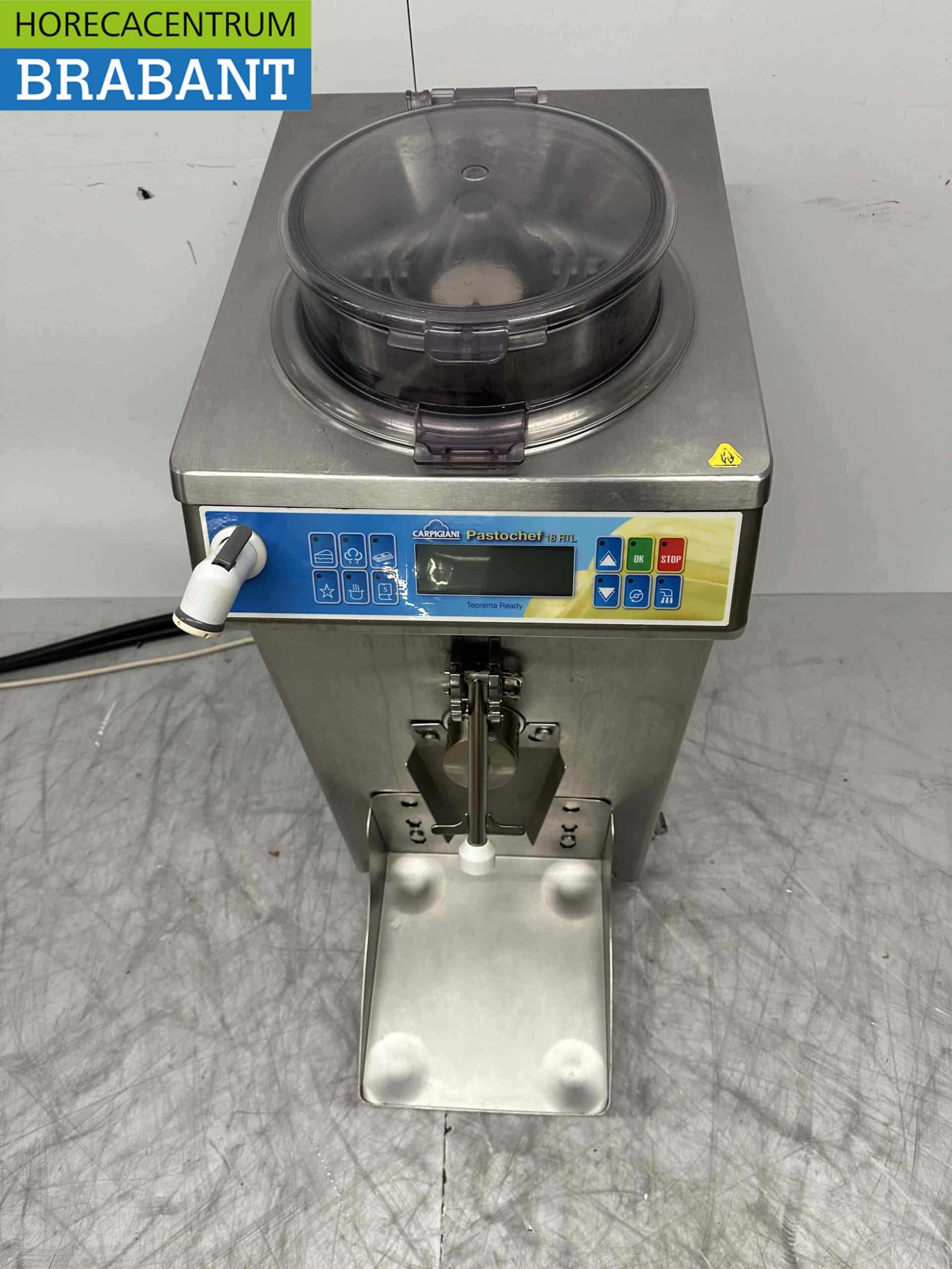 RVS Carpigiani Pastochef 18 RTL Pasteurisatie Pasteureer ketel 400V Horeca - Afbeelding 4
