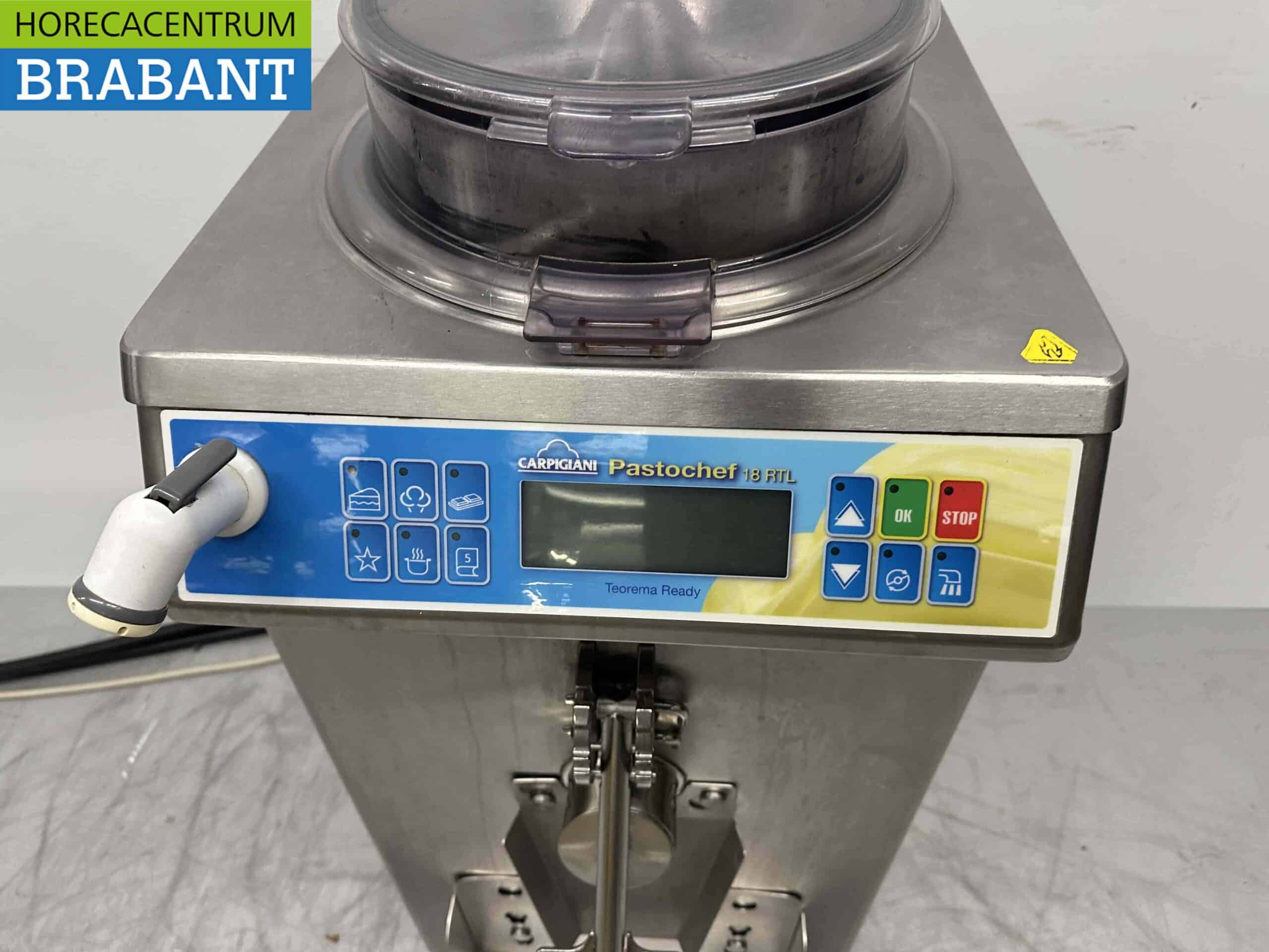 RVS Carpigiani Pastochef 18 RTL Pasteurisatie Pasteureer ketel 400V Horeca - Afbeelding 5