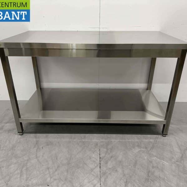 HCB RVS Werktafel Tafel Basic-line 140 x 70 x 85 cm Horeca