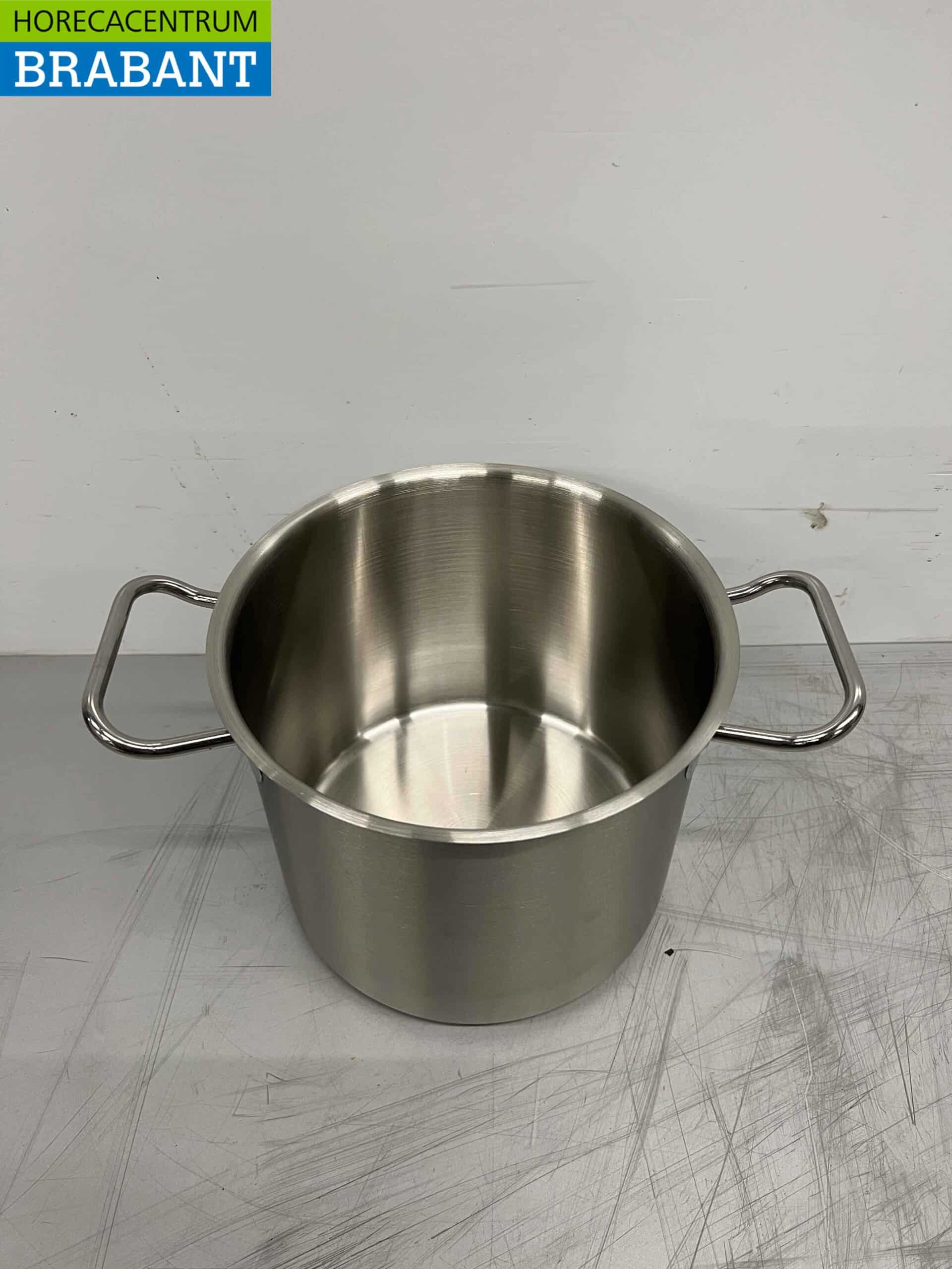 RVS Fusion Professionele Soeppan Kookpan Pan 34,5 x 22 cm 5,3 liter Horeca - Afbeelding 2