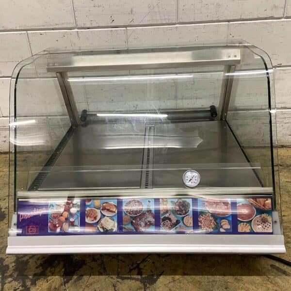 RVS CB Opzetvitrine Opzet koelvitrine 75 cm 230V Horeca