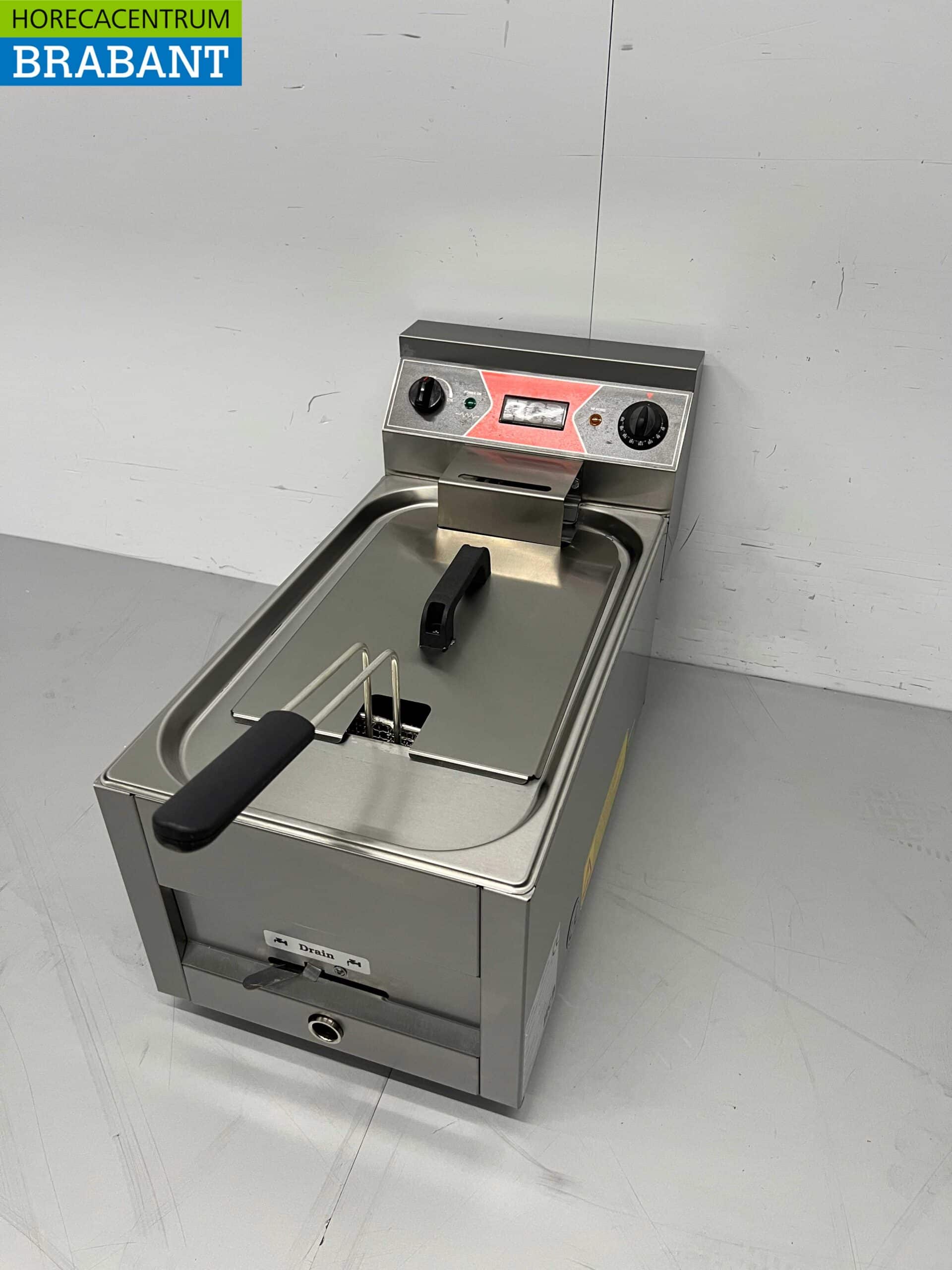 HCB RVS Friteuse Frituur 12 Liter Premium-line 400V Horeca - Afbeelding 3