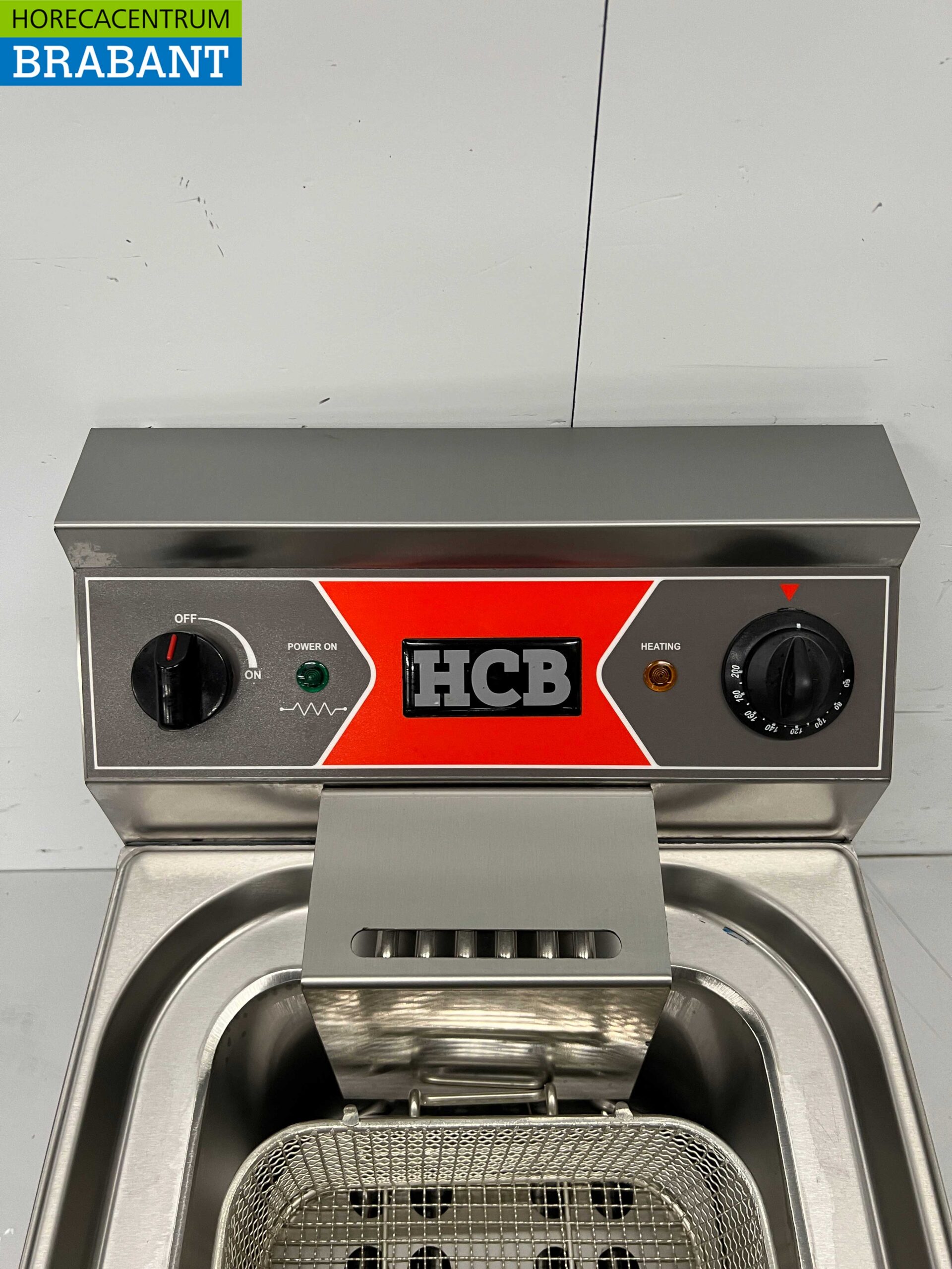 HCB RVS Friteuse Frituur 12 Liter Premium-line 400V Horeca - Afbeelding 6