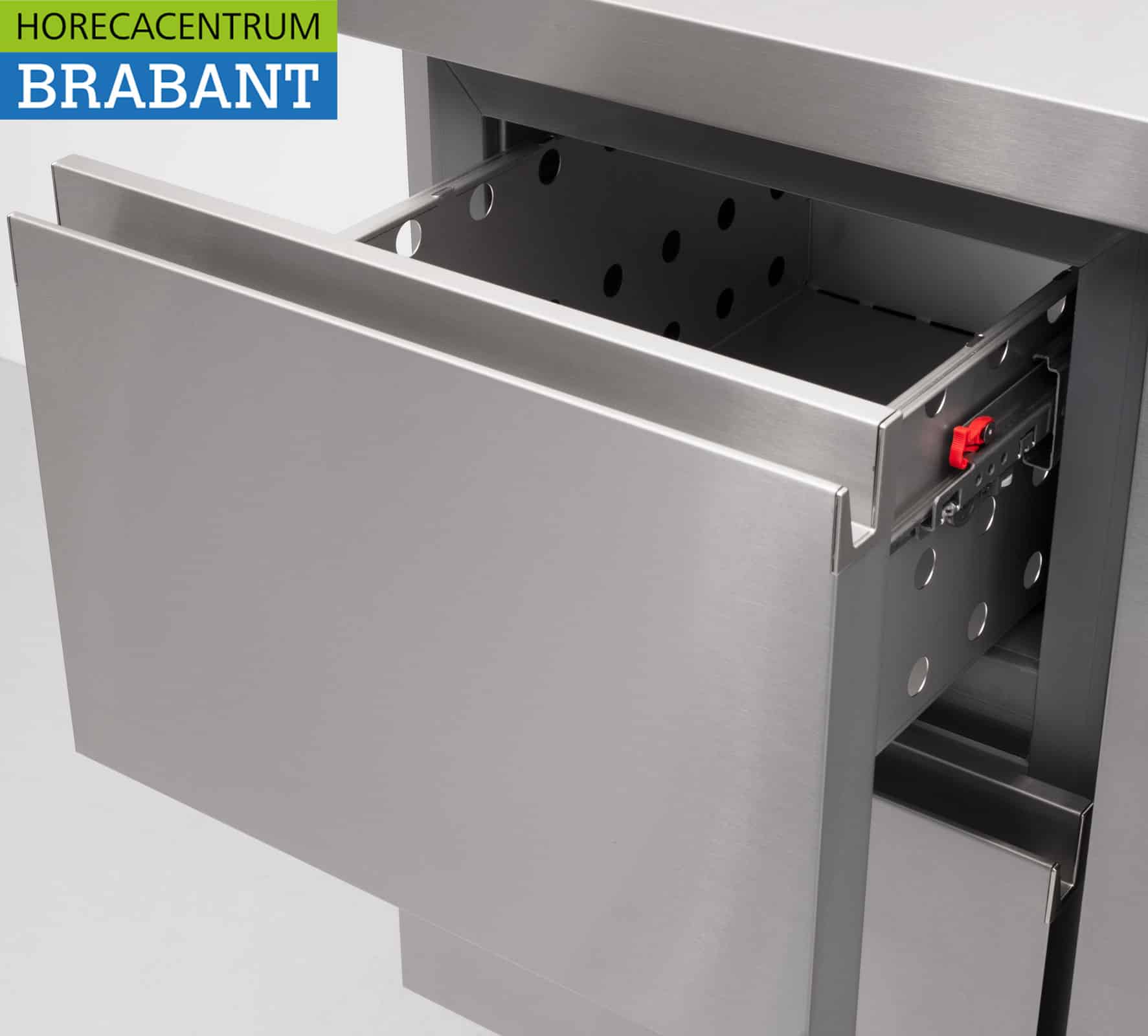 RVS Coreco Premium koelwerkbank 2 laden en 2 deuren 1/1 gastronorm 179,5 cm Horeca - Afbeelding 5