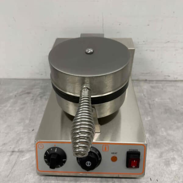 HCB RVS Wafelijzer hartjes met timer 230V Horeca