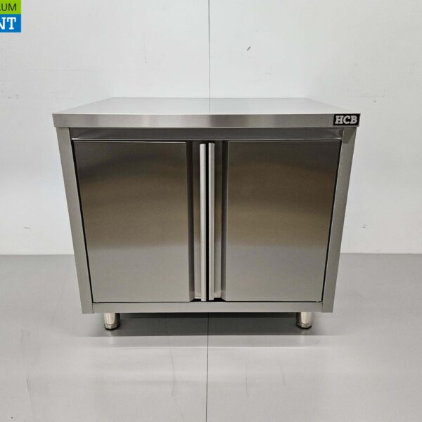 HCB RVS Werkkast Kast 2 deuren Premium-line 90 cm Horeca