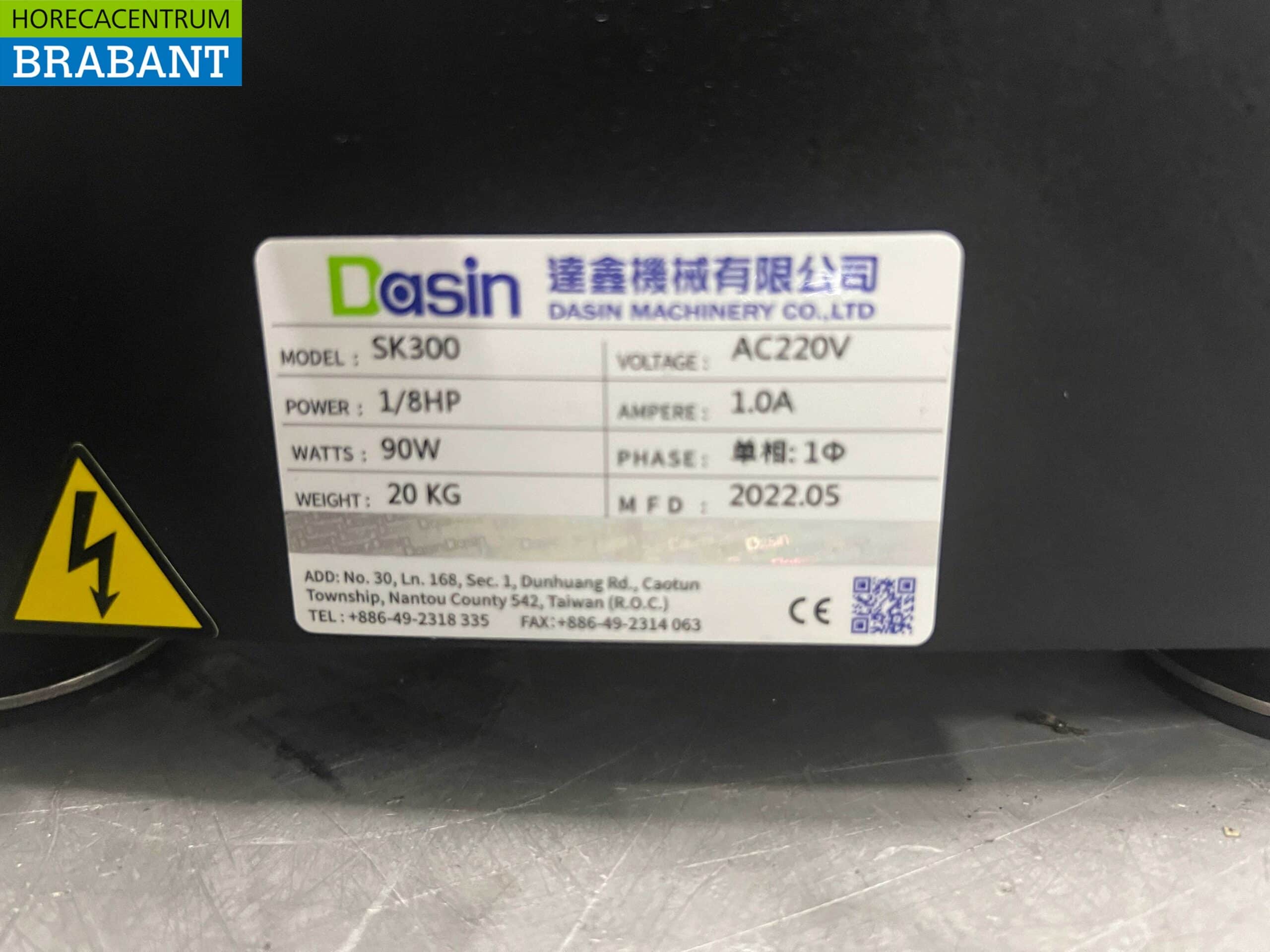 Dasin SK300 Bubble Tea Shaker Milkshaker 230V Horeca - Afbeelding 6