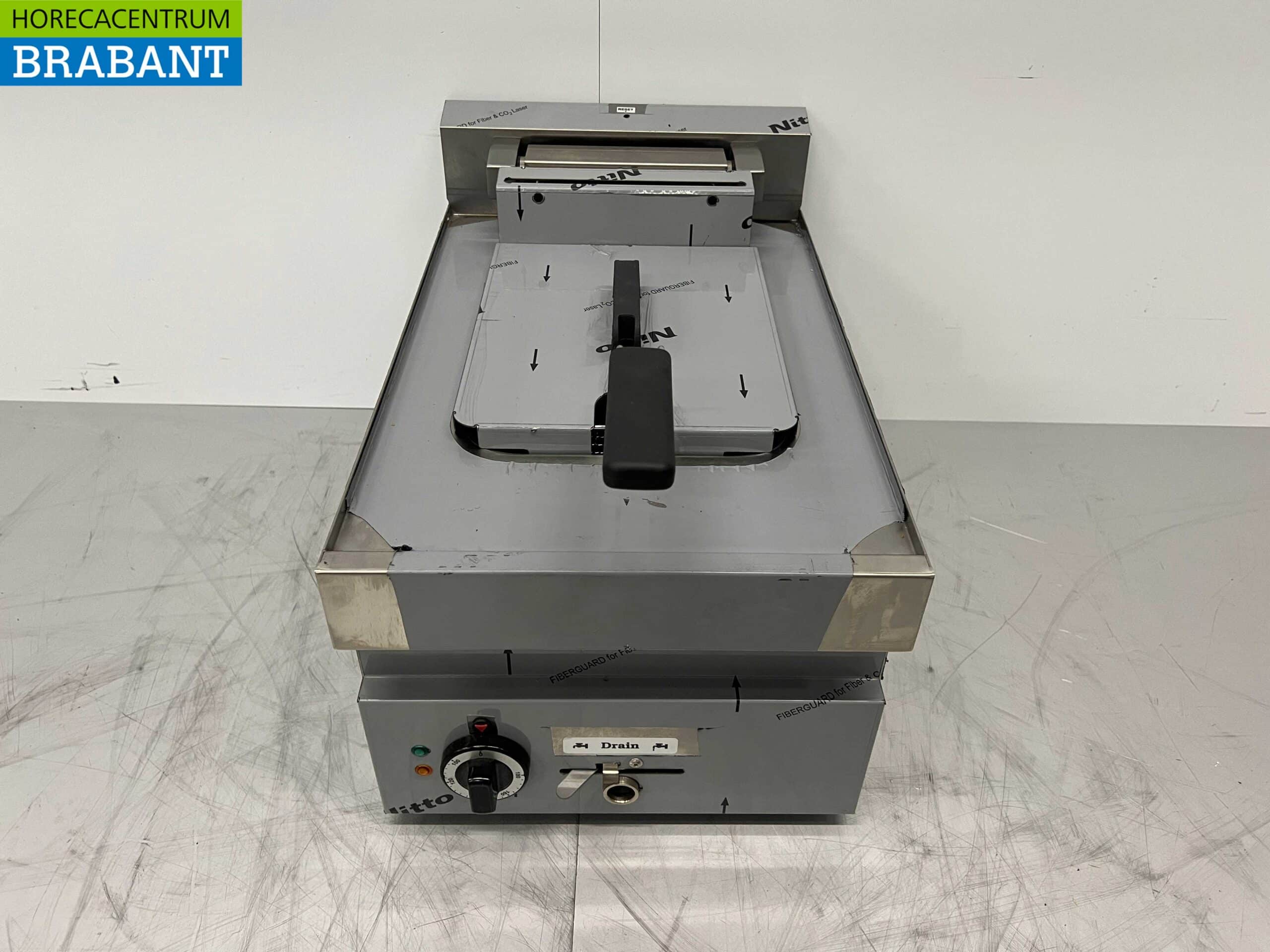 RVS HCB Friteuse Frituur 10 liter 400V Horeca