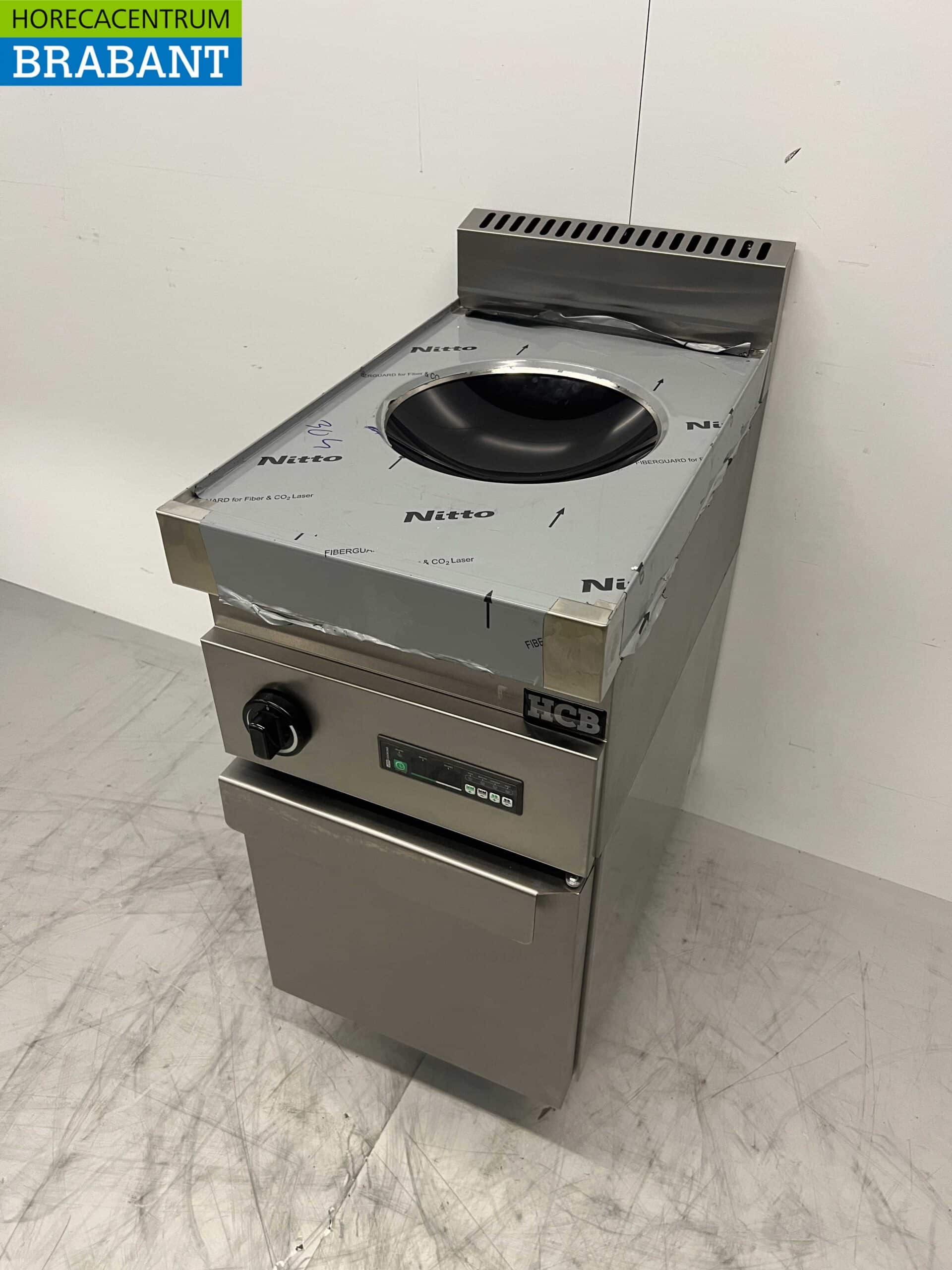 RVS Inductie wok wokbrander wokplaat 5 kW 400V Horeca - Afbeelding 3