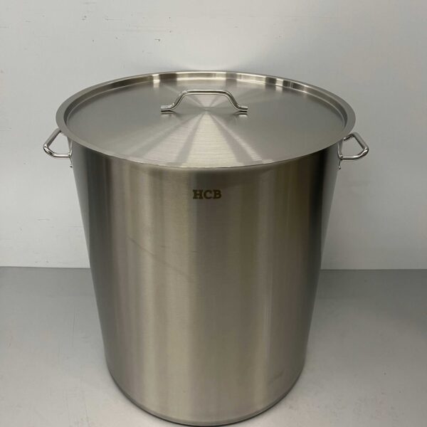 HCB RVS Soeppan Kookpan Pan Inductie 60 x 70 cm 198 liter Horeca