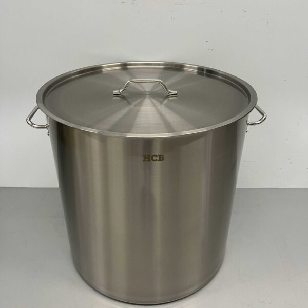 HCB RVS Soeppan Kookpan Pan Inductie 60 x 60 cm 170 liter Horeca