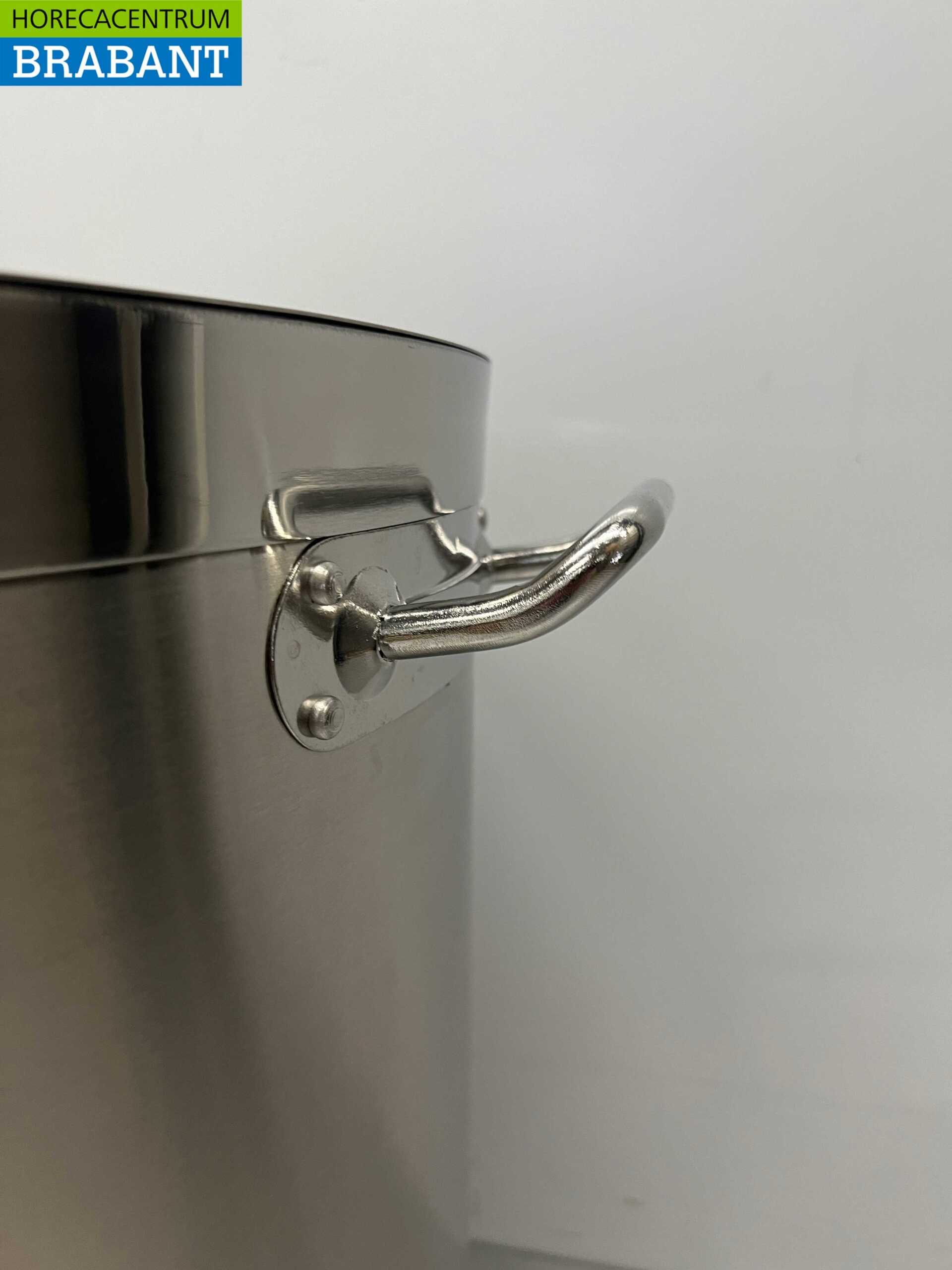 HCB RVS Soeppan Kookpan Pan Inductie 60 x 60 cm 160 liter Horeca - Afbeelding 4