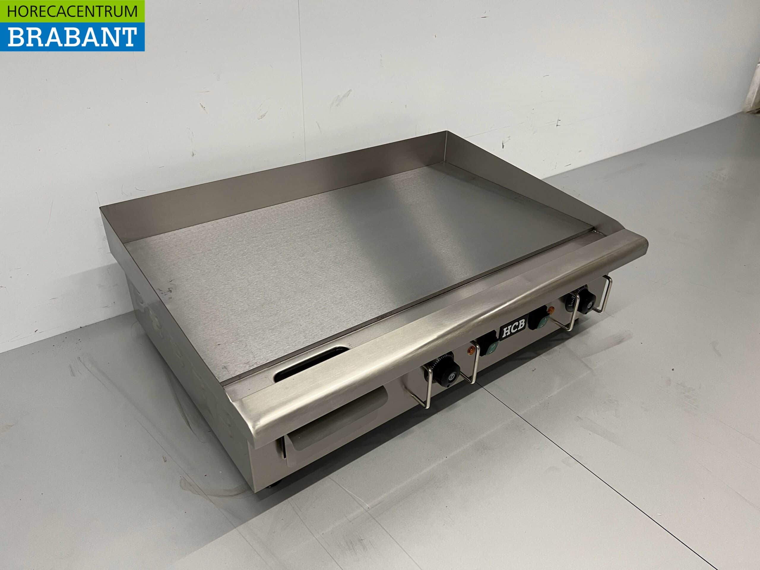 HCB RVS Grillplaat Bakplaat Glad 74 cm 400V Horeca - Afbeelding 3