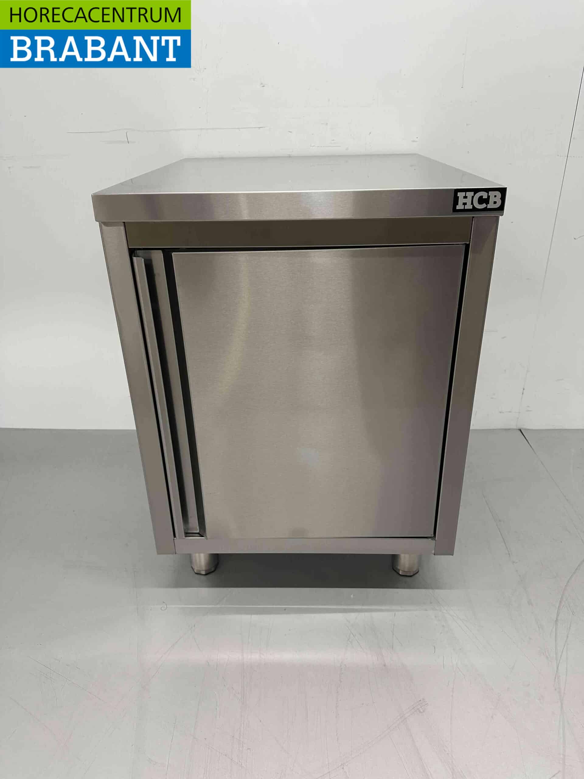 HCB RVS Werkkast Kast Premium-line 1 deur 60 cm Horeca