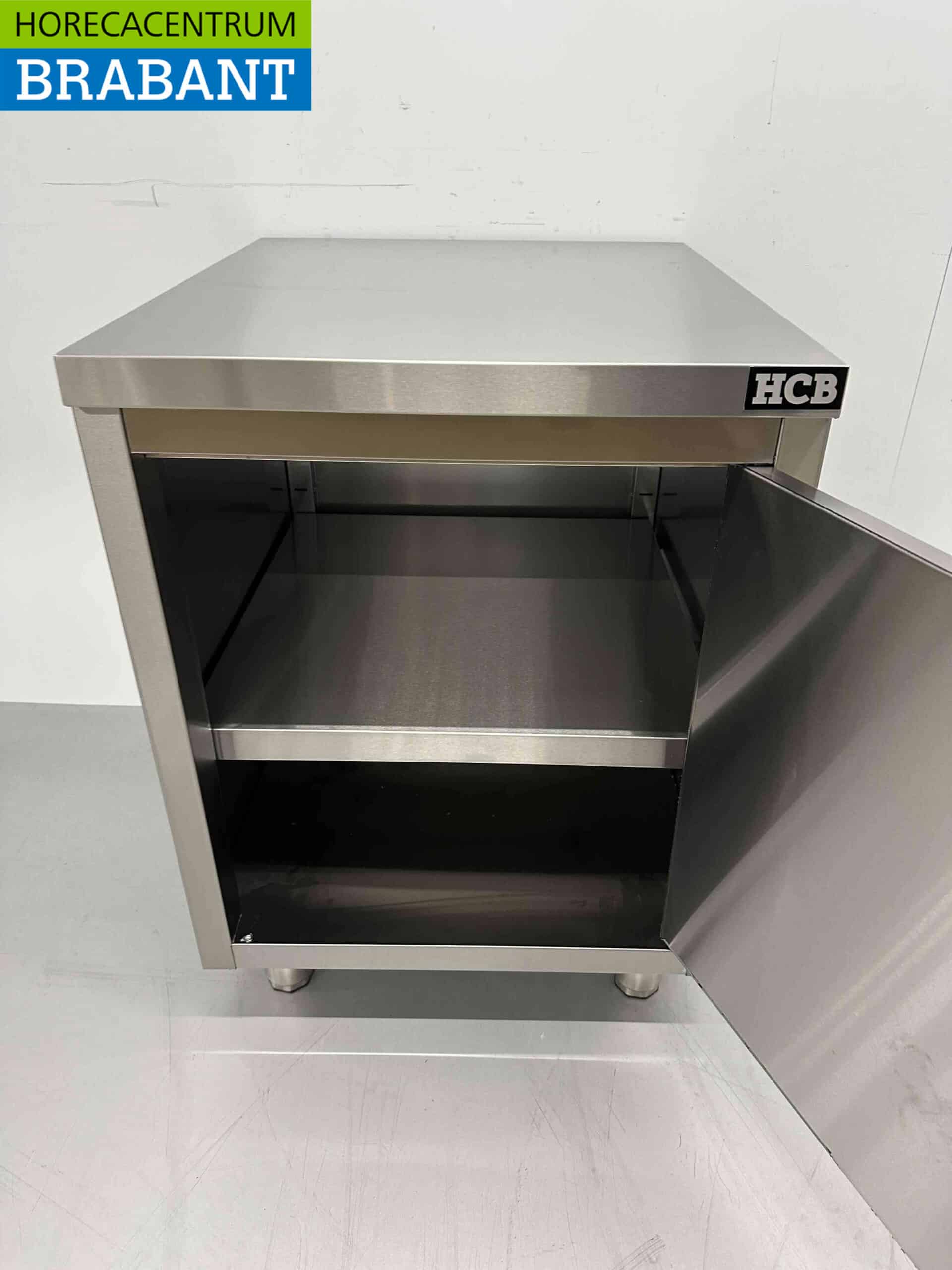 HCB RVS Werkkast Kast Premium-line 1 deur 60 cm Horeca - Afbeelding 5
