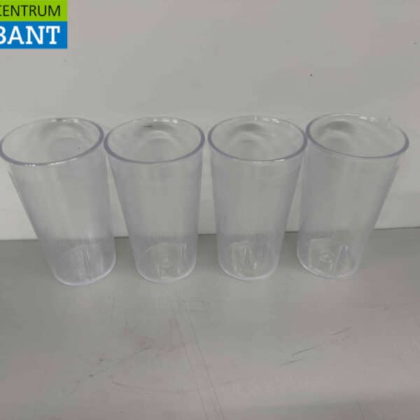 HCB BBP Polycarbonaat onbreekbare glazen bekers beker 371 ml 72 stuks Horeca