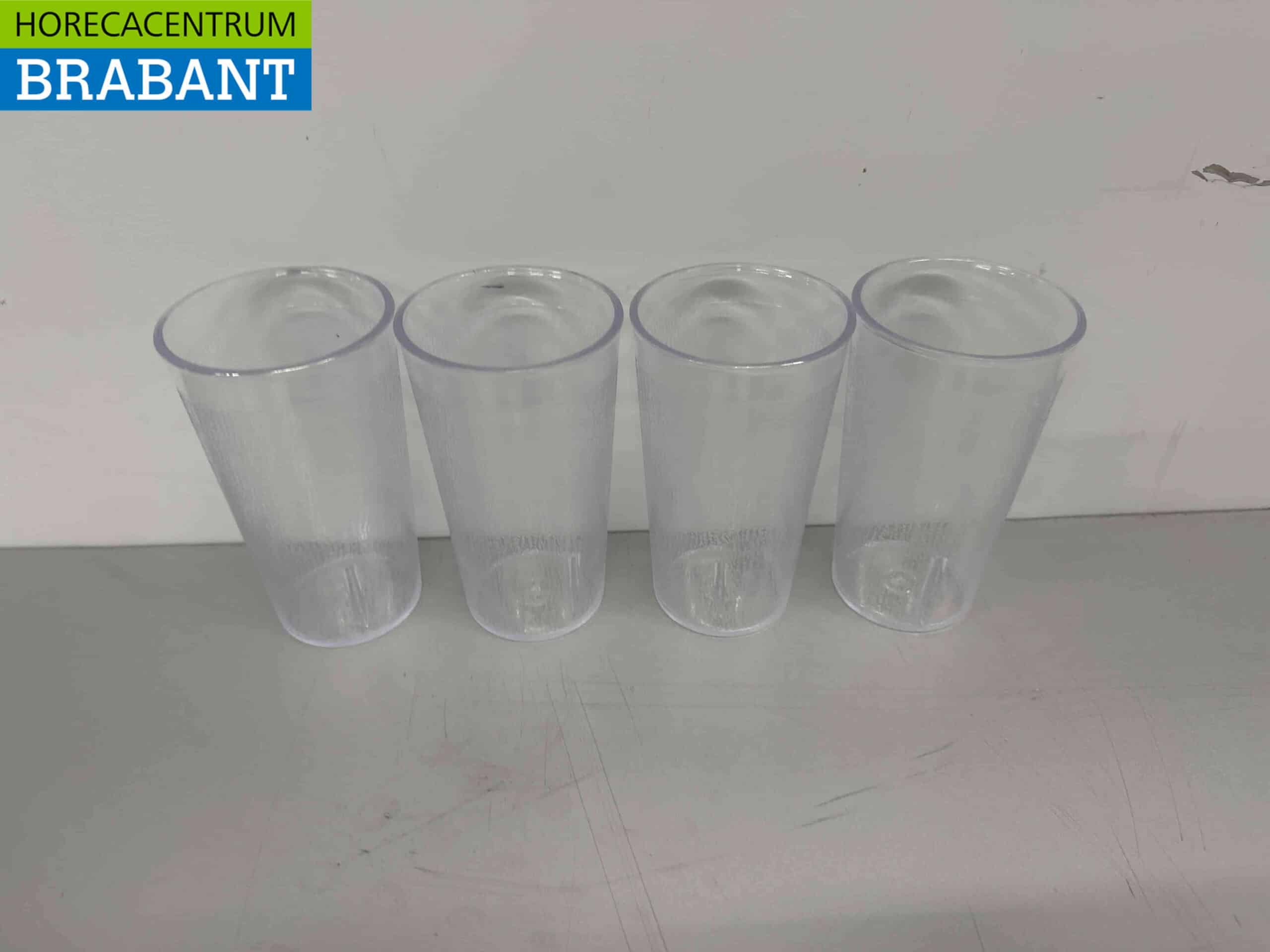 HCB BBP Polycarbonaat onbreekbare glazen bekers beker 371 ml 72 stuks Horeca