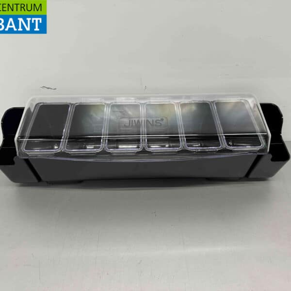 HCB Ingredientenhouder Ingredientenbak Garneerunit met 6 bakken 58,5 cm Horeca