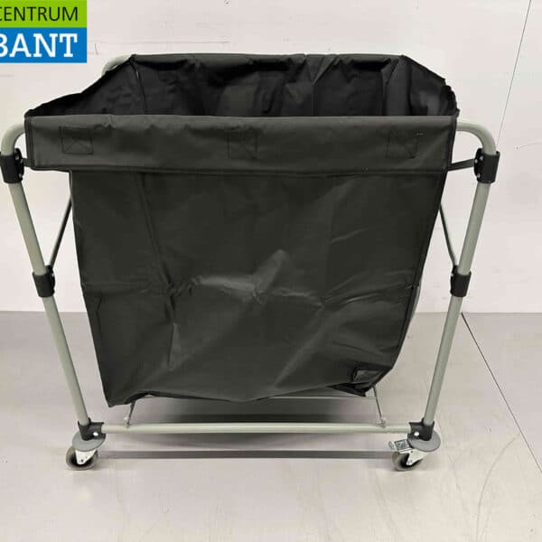 HCB Inklapbare Waszakkenwagen Linnenzakkenwagen Waswagen Linnenwagen 300 liter Horeca