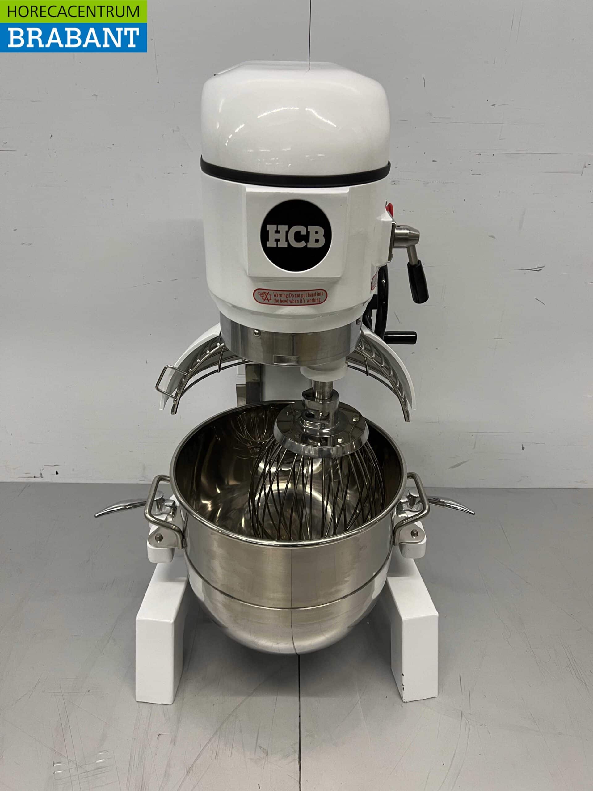 HCB RVS Planeetmenger Menger RVS kuip 40 liter 230V Bakkerij Horeca - Afbeelding 5