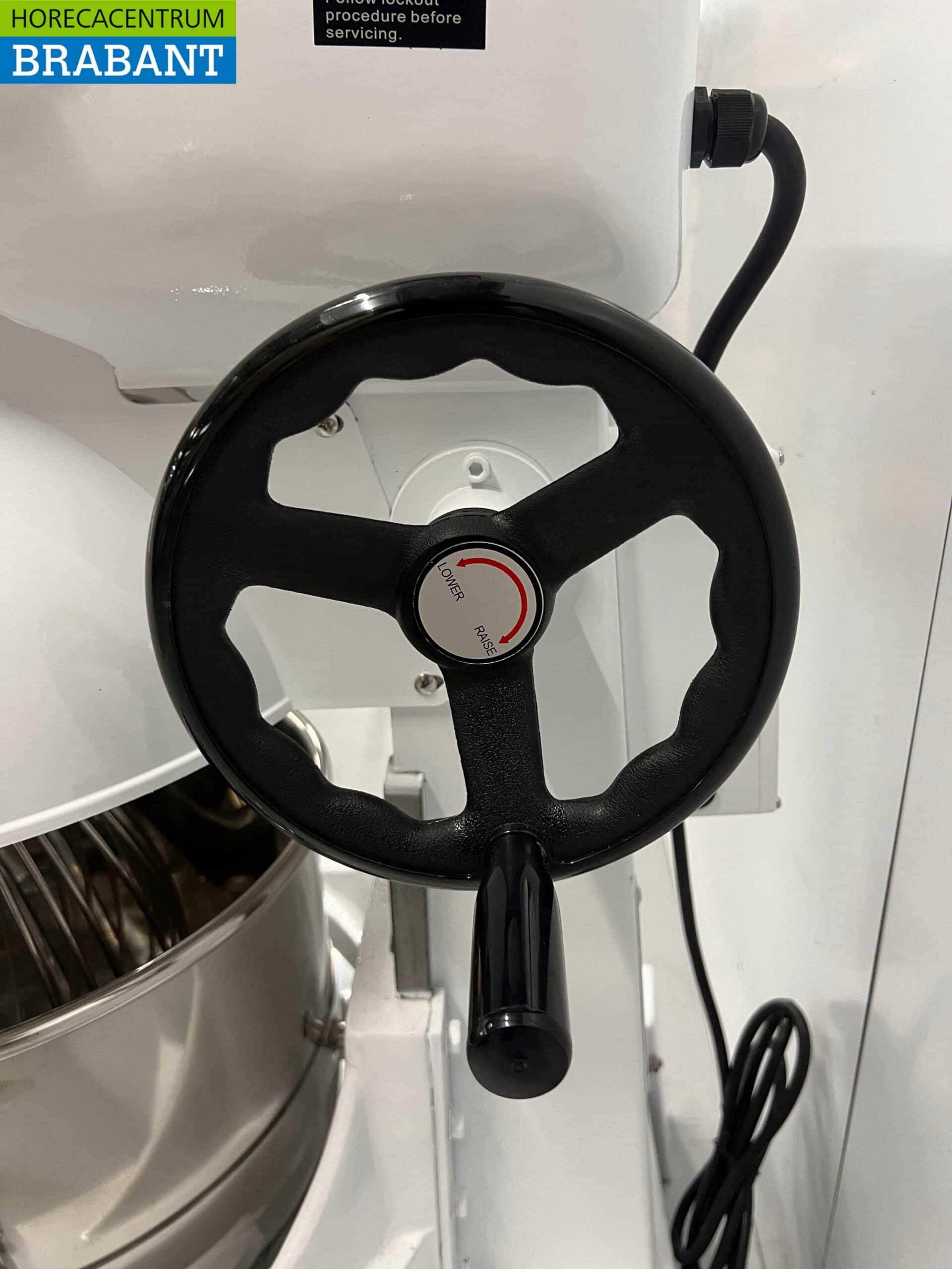HCB RVS Planeetmenger Menger RVS kuip 40 liter 230V Bakkerij Horeca - Afbeelding 7