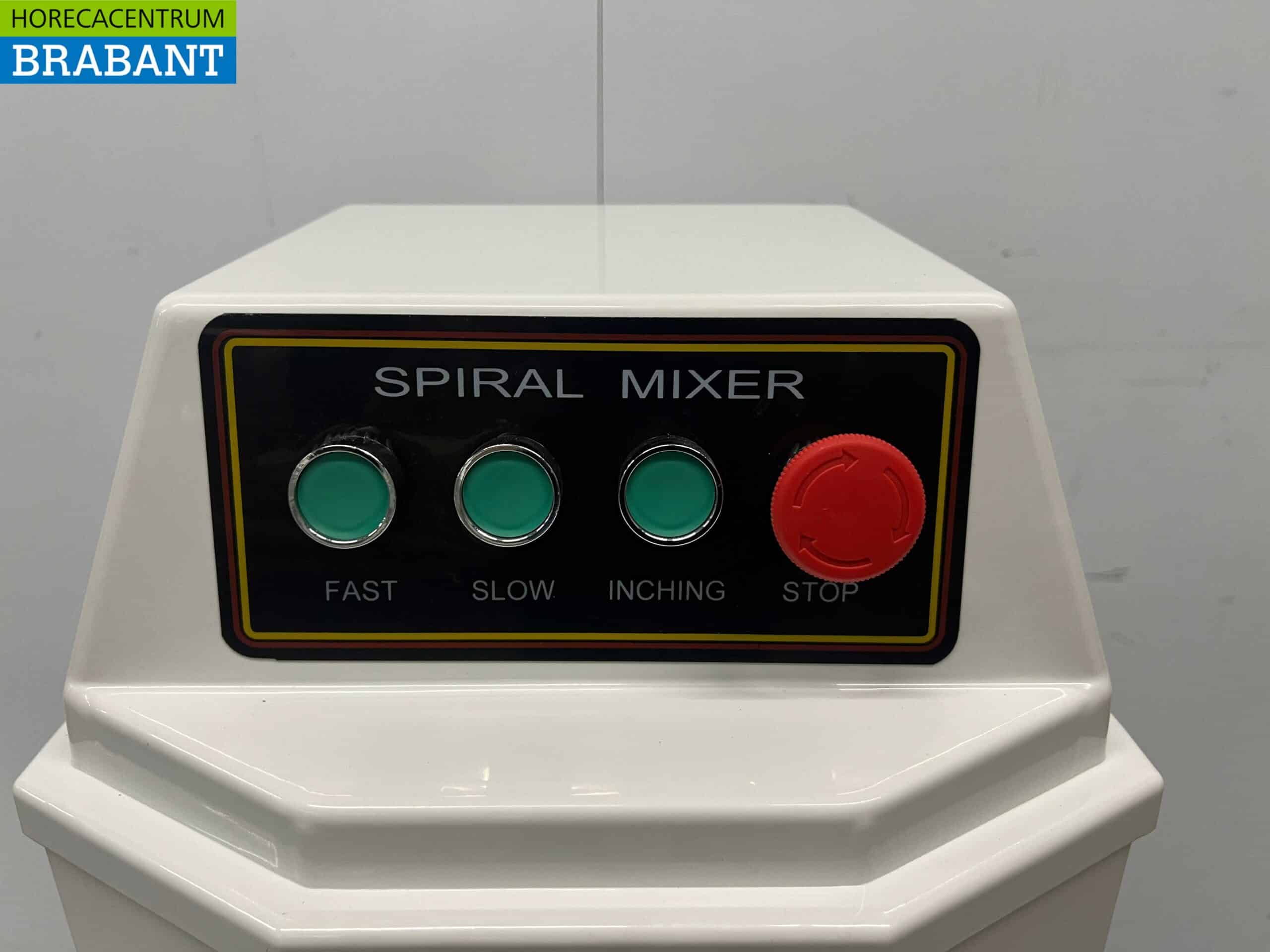 HCB RVS Spiraalkneder deegmenger deegmixer 40 liter 230V Horeca - Afbeelding 5