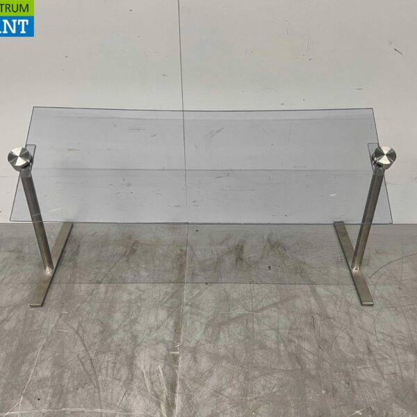 RVS Ademschot kuchscherm 90 cm Horeca