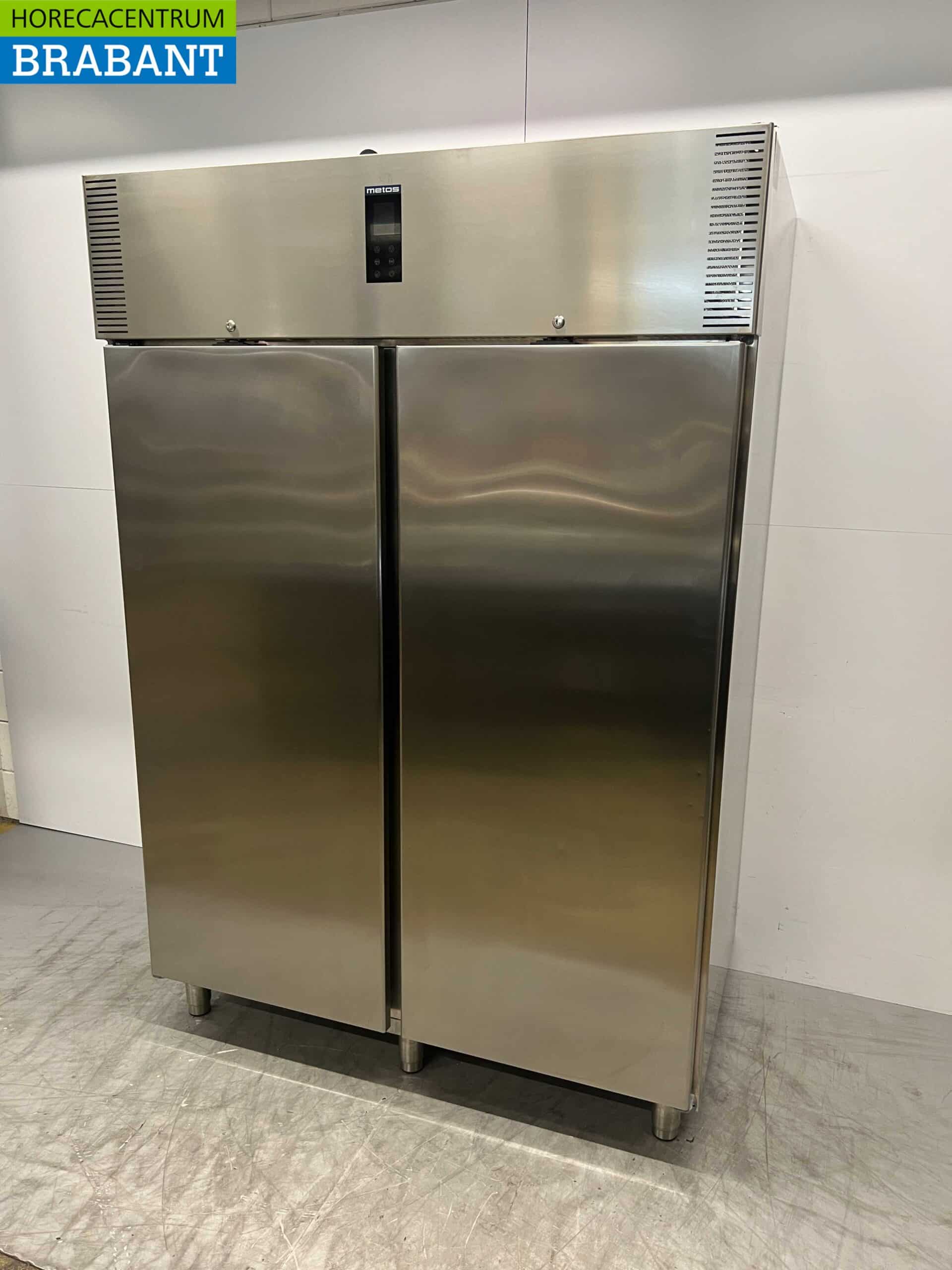 RVS Polaris AD 140 BT Dubbeldeurs 2-deurs Vriezer Vrieskast 1400 liter 230V Horeca - Afbeelding 2