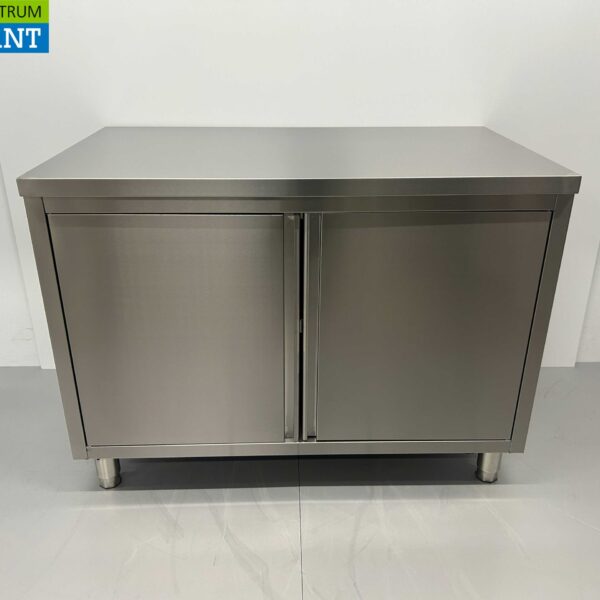 HCB RVS Werkkast Kast 2 klapdeuren 120 cm Horeca